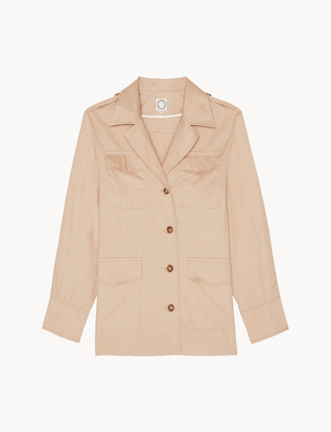 Neva beige cotton jacket