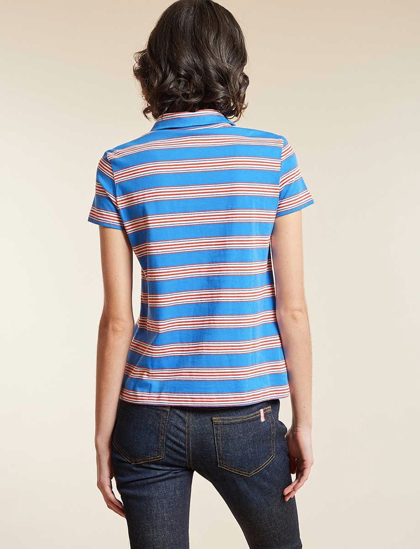 Polo tricolor Marie Jacob