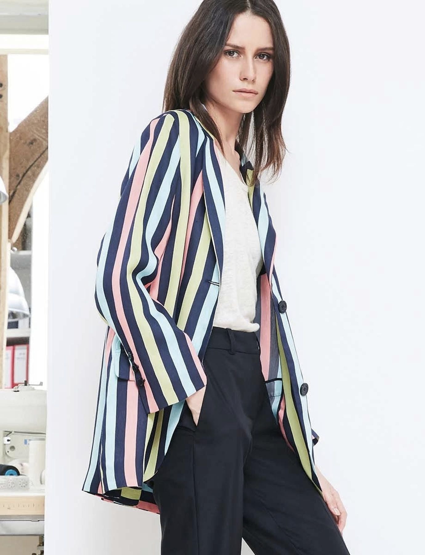 Chaqueta Clementine multicolor