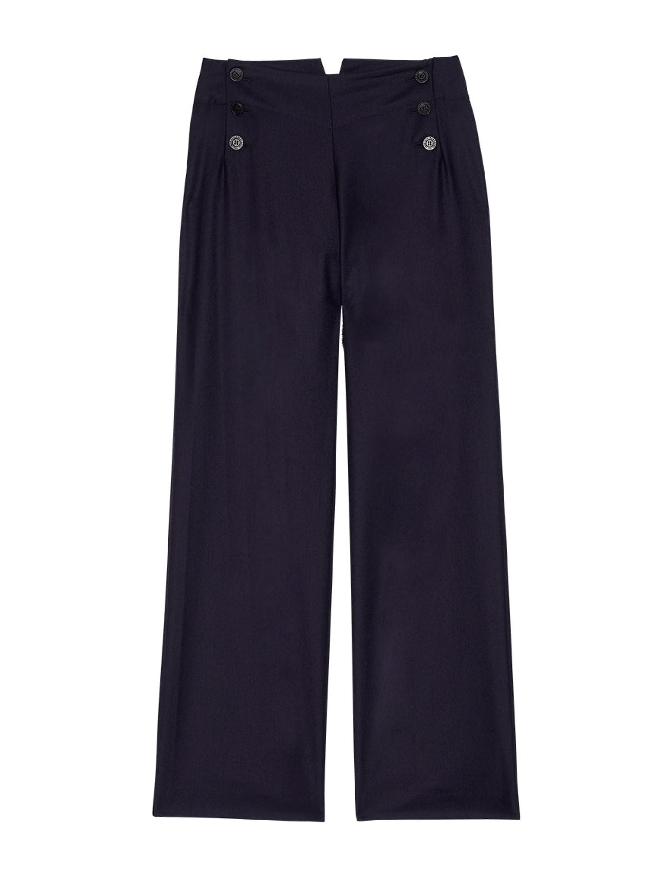 Pantalones de lana Gabriel azul marino