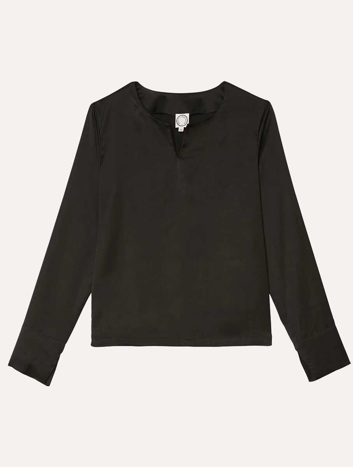 Blusa negra Sixtine