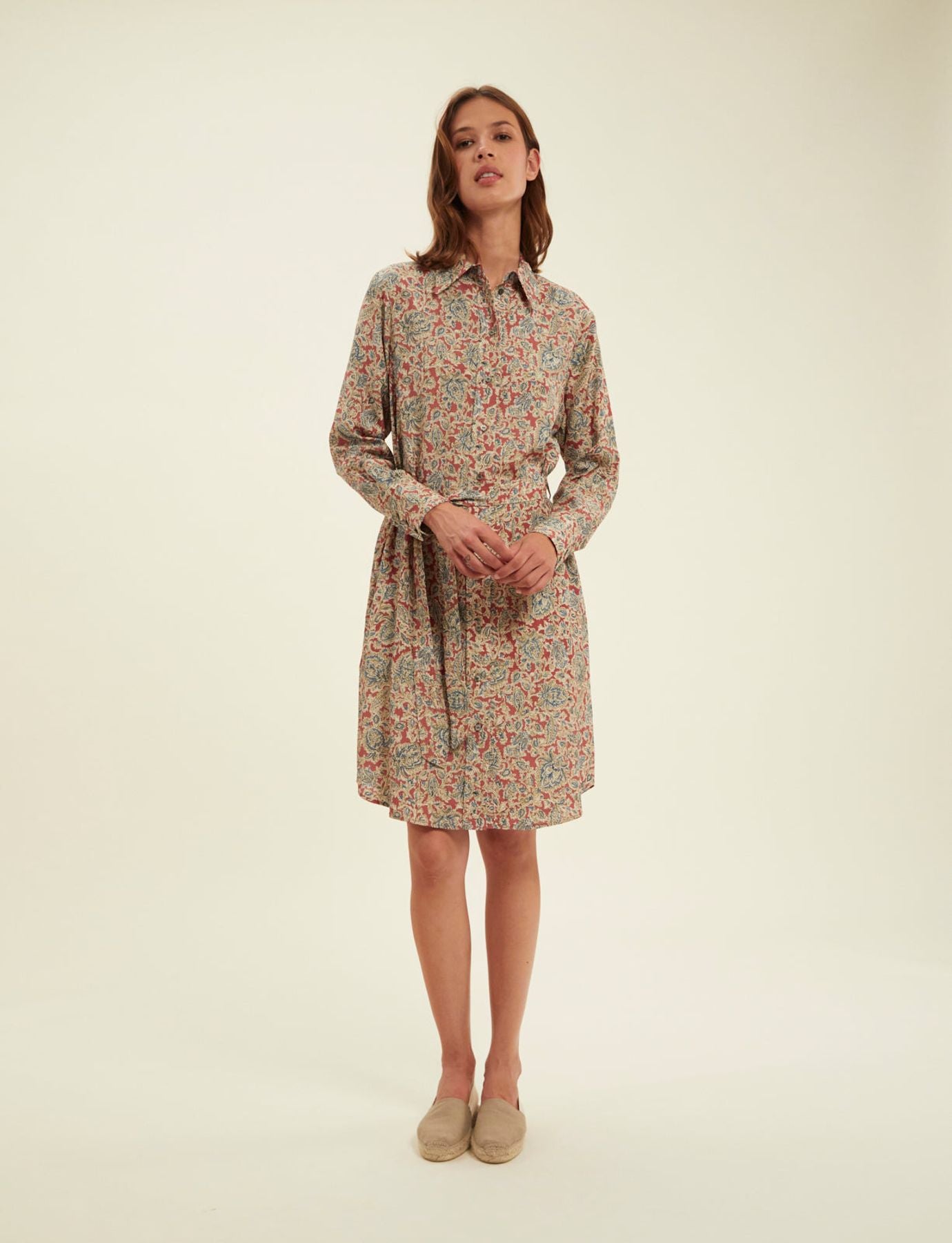 Vestido con estampado floral Amour