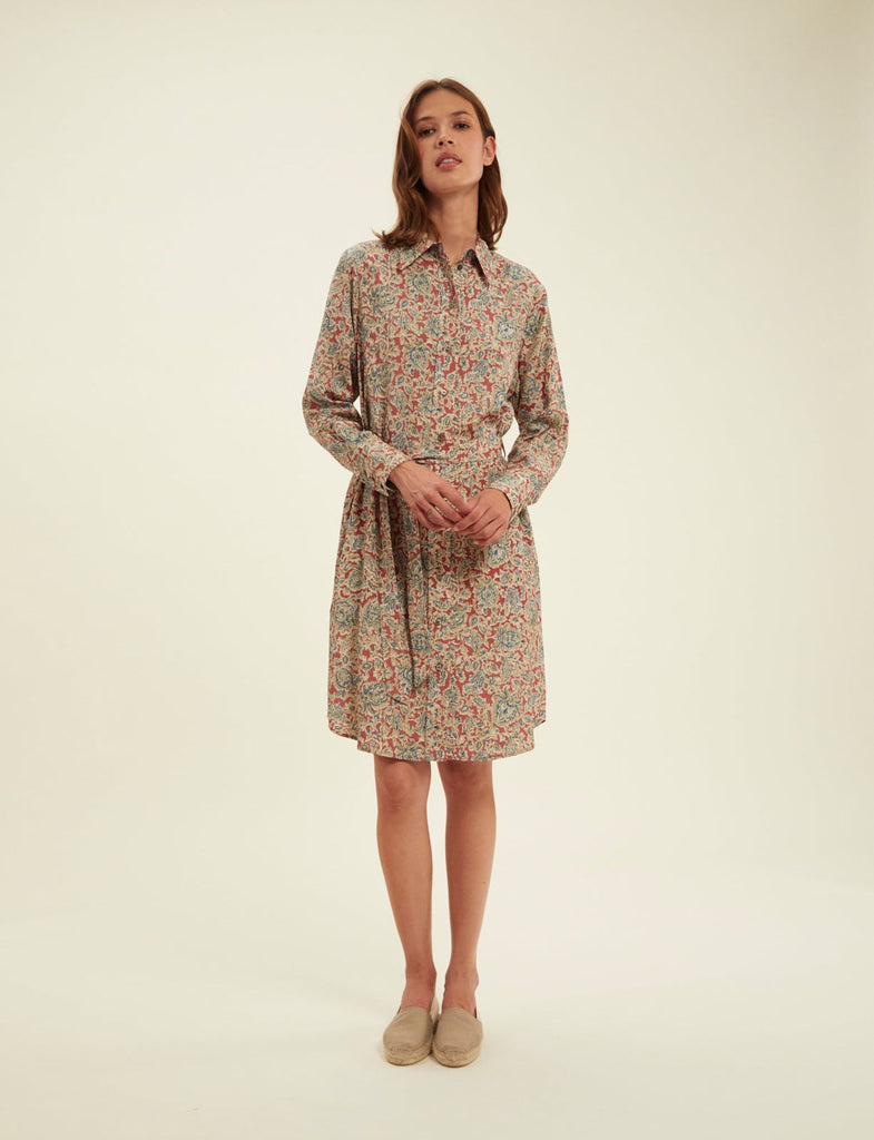 Ines floral 2024 tunic dress