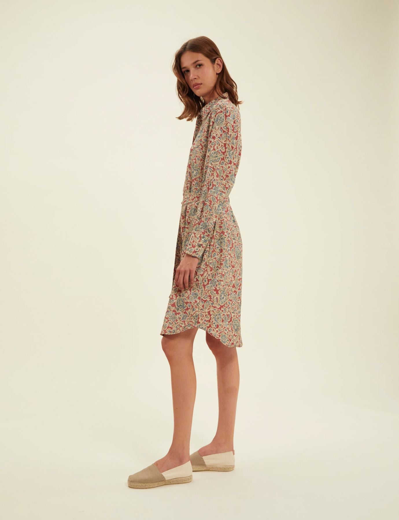 Vestido con estampado floral Amour
