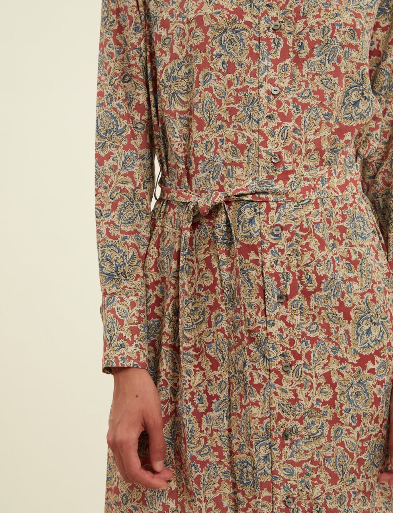 Vestido con estampado floral Amour