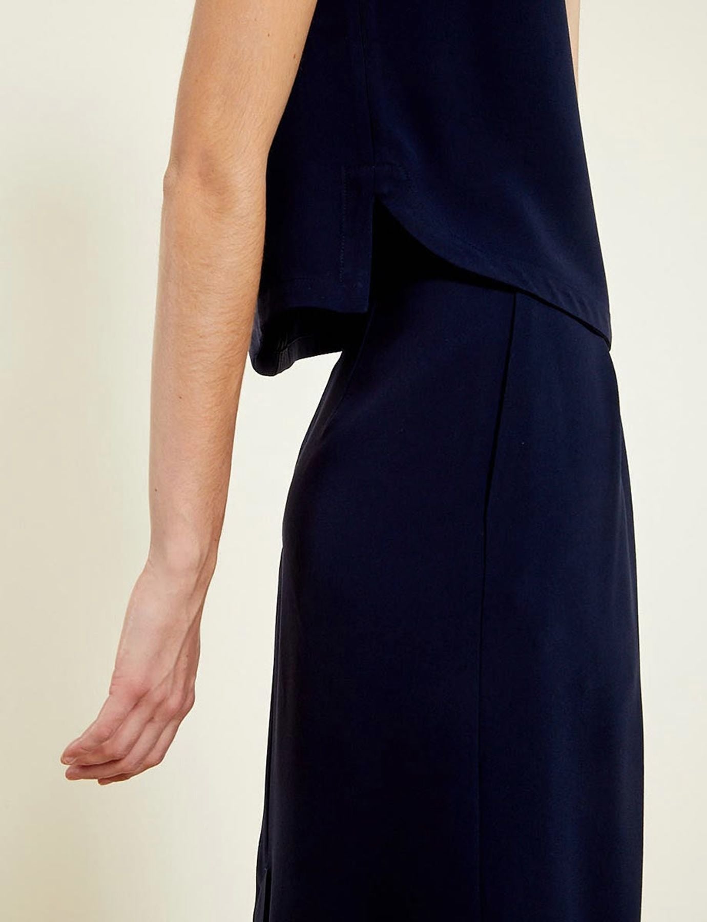 Falda azul Celeste