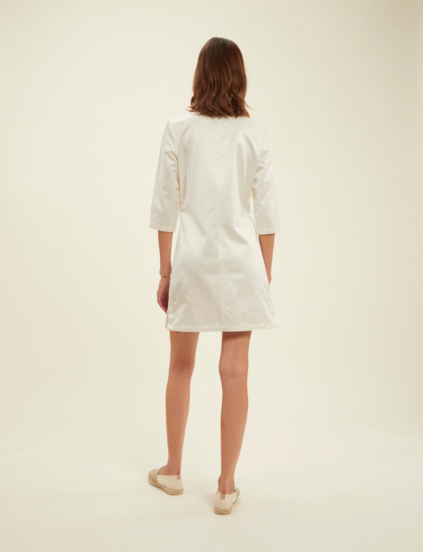 Vestido Whitney marfil
