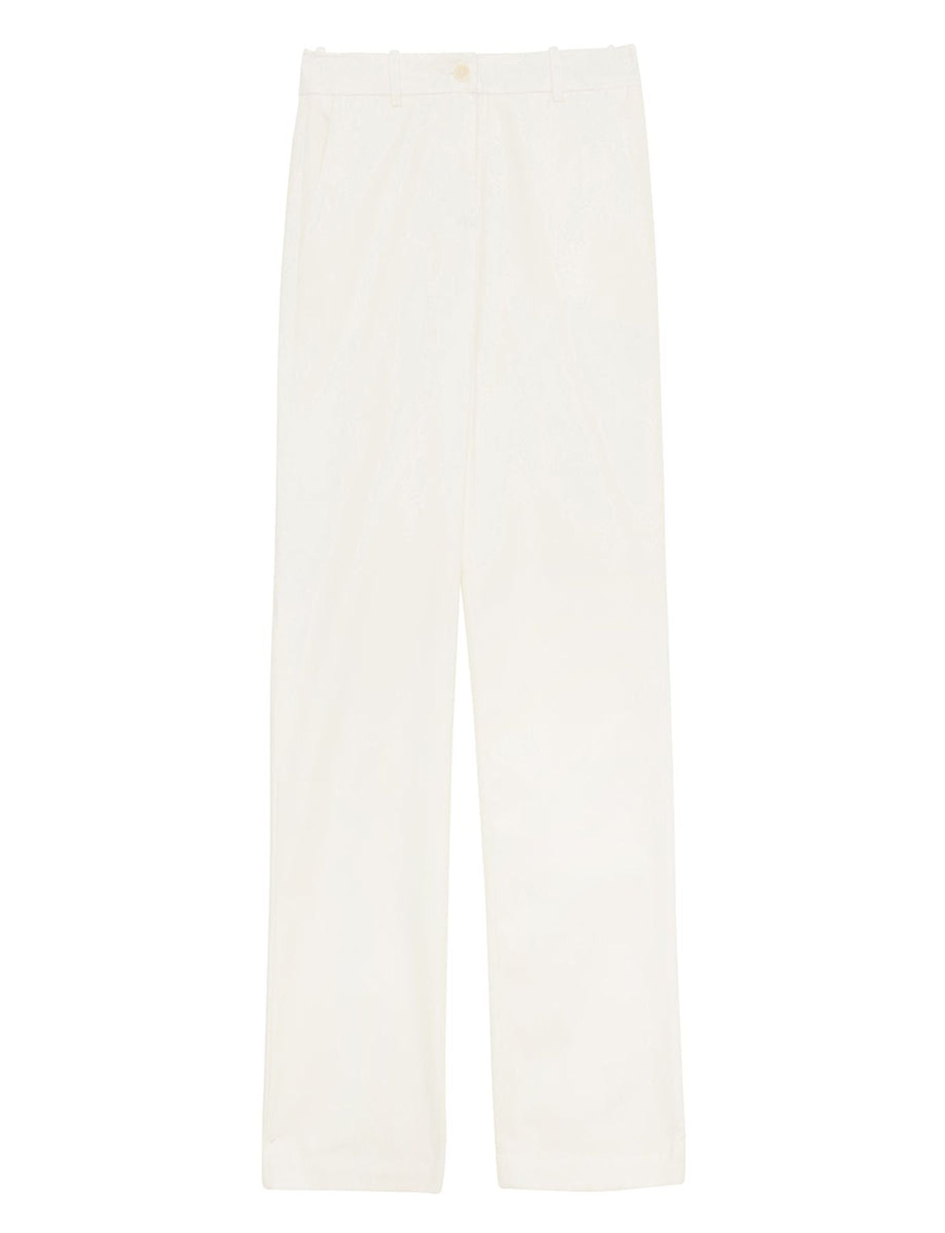 Pantalón de algodón blanco Francisco