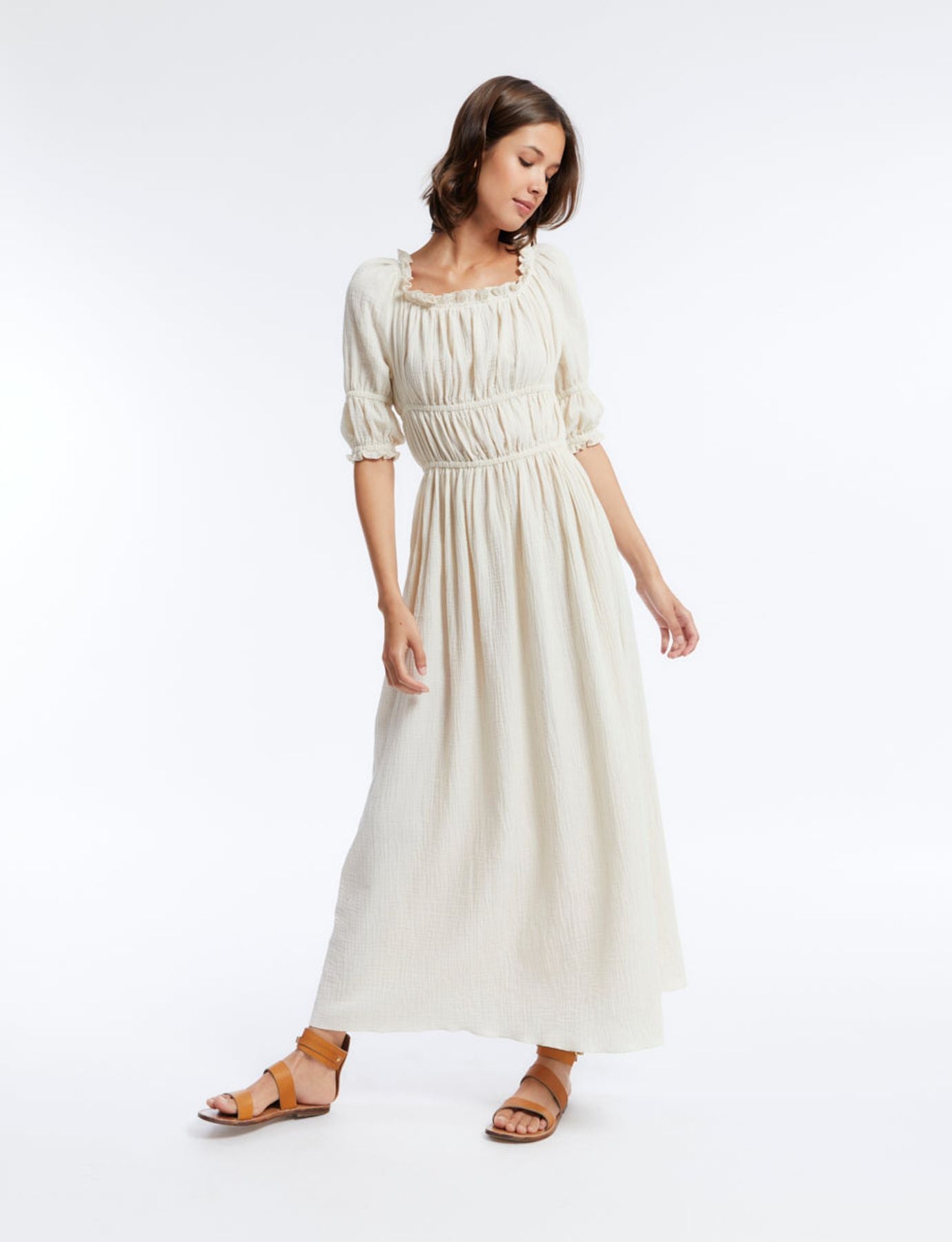 Vestido de algodón Amina