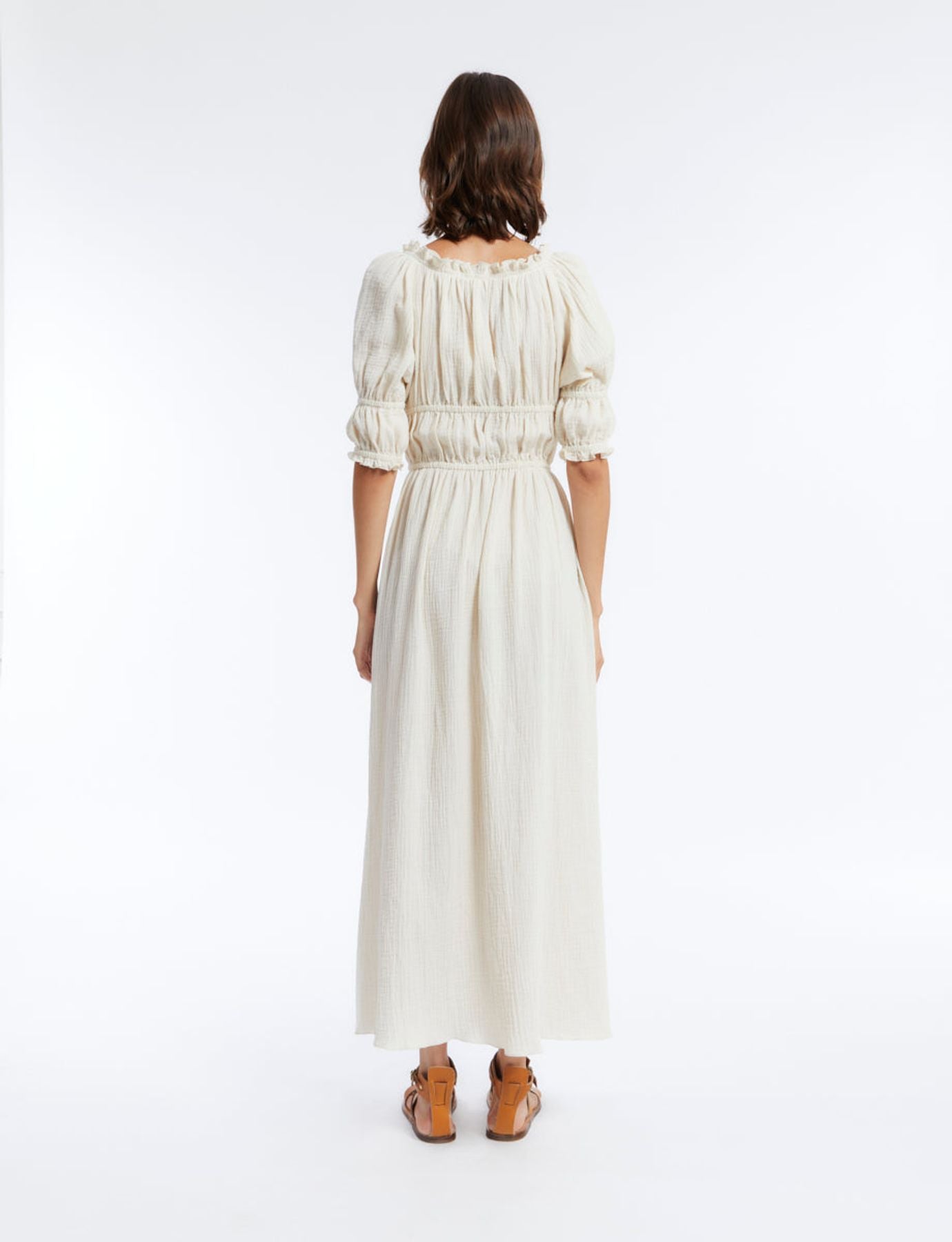 Vestido de algodón Amina