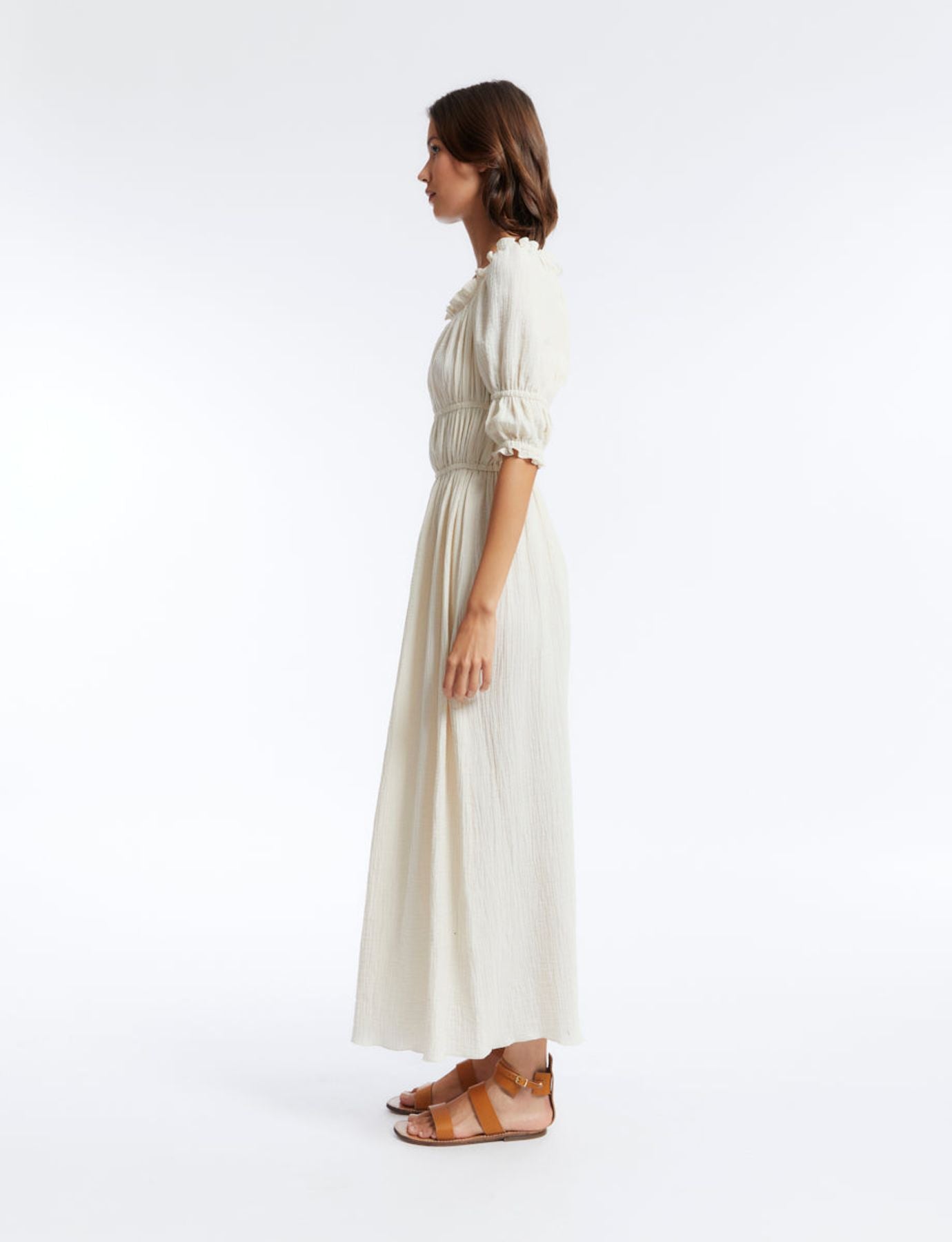 Vestido de algodón Amina