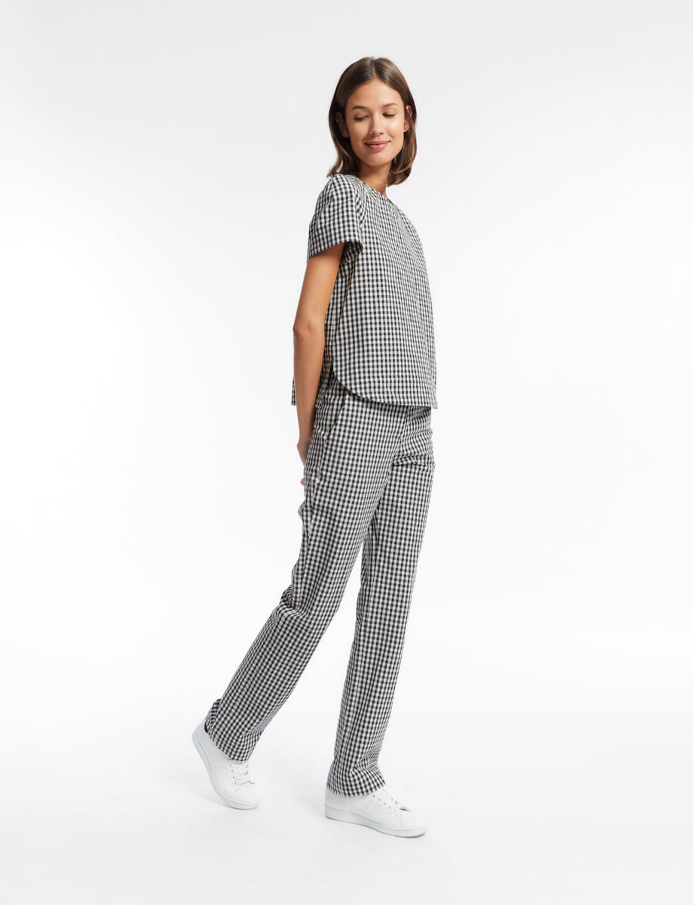 Albertine Vichy blouse