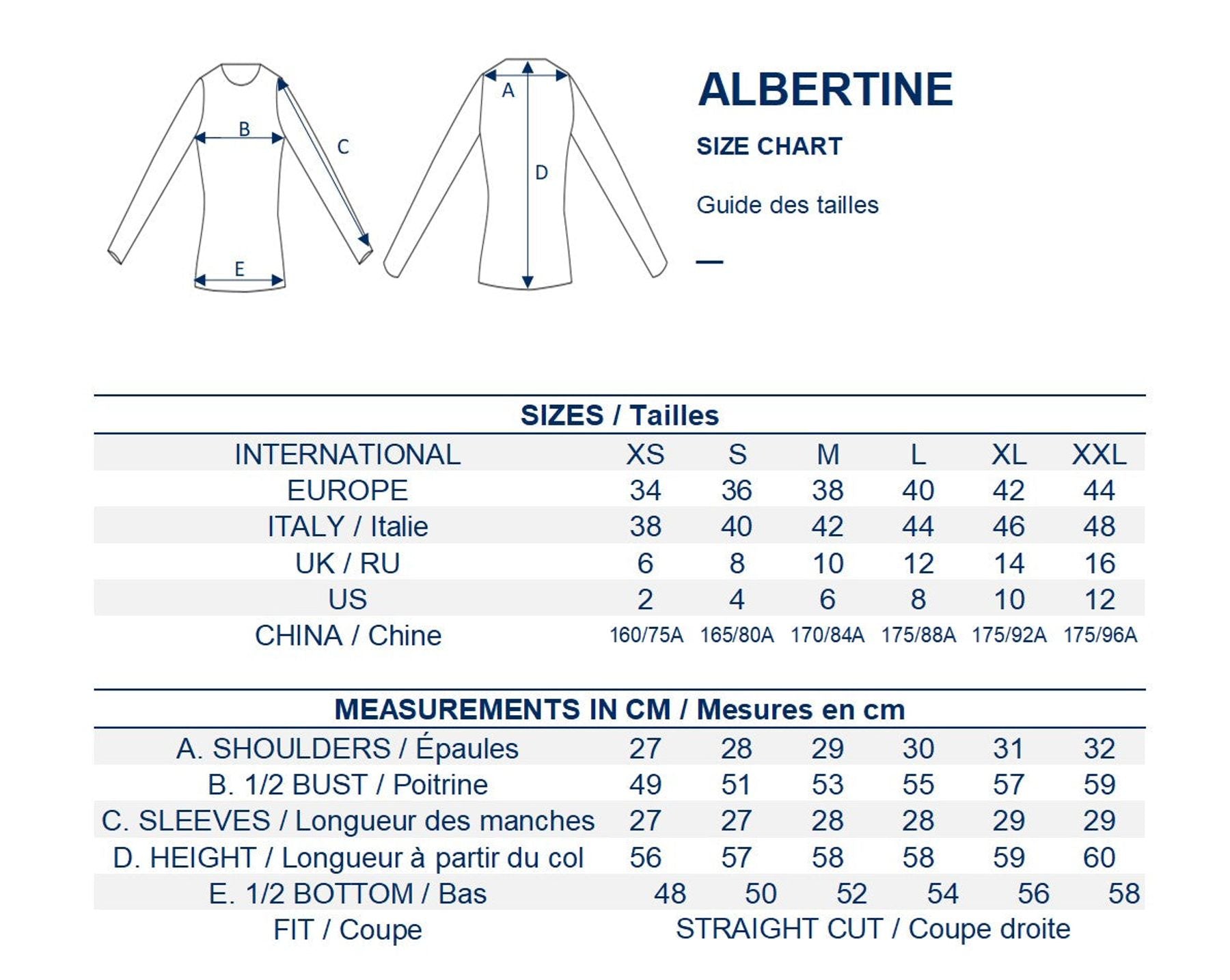 Albertine Vichy blouse