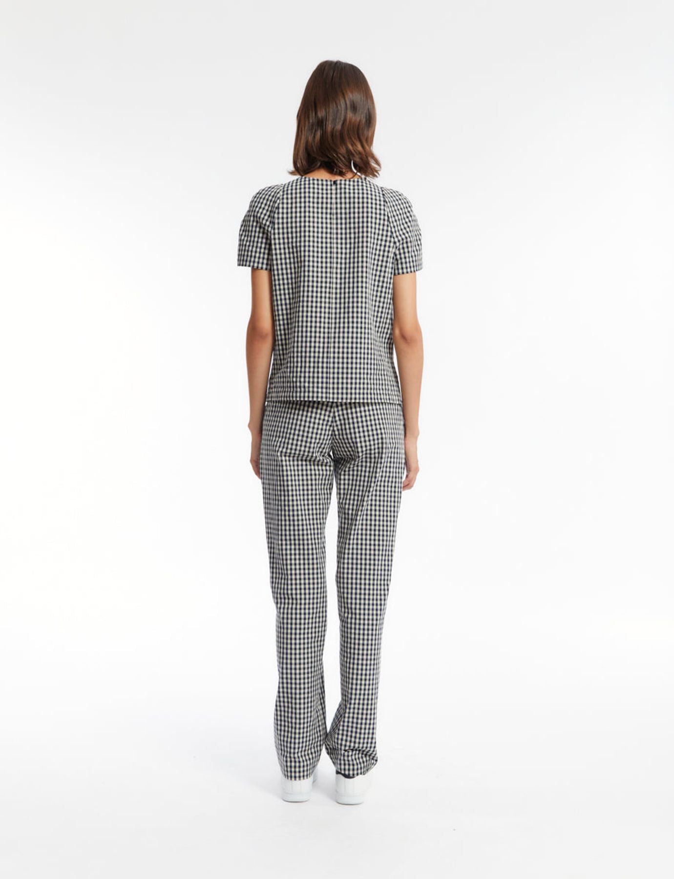 Albertine Vichy blouse