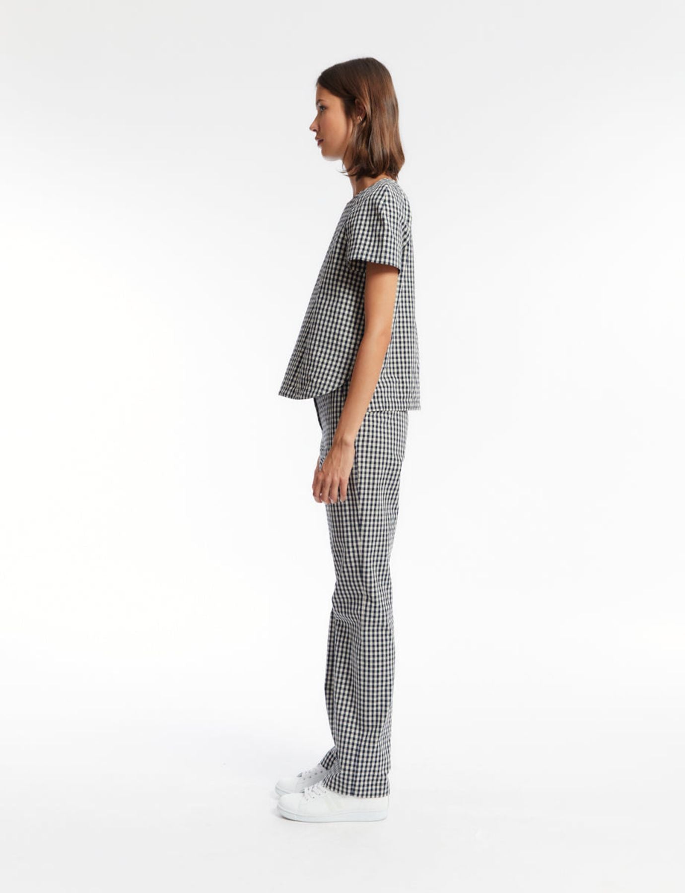 Albertine Vichy blouse