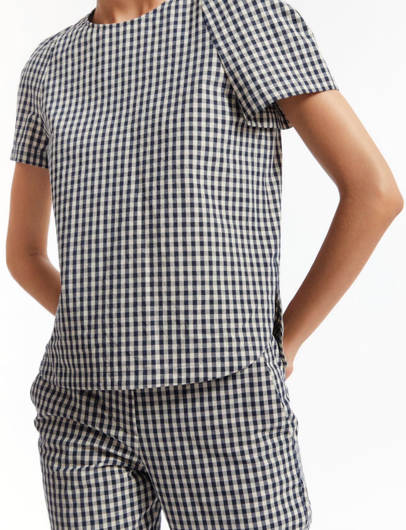 Albertine Vichy blouse