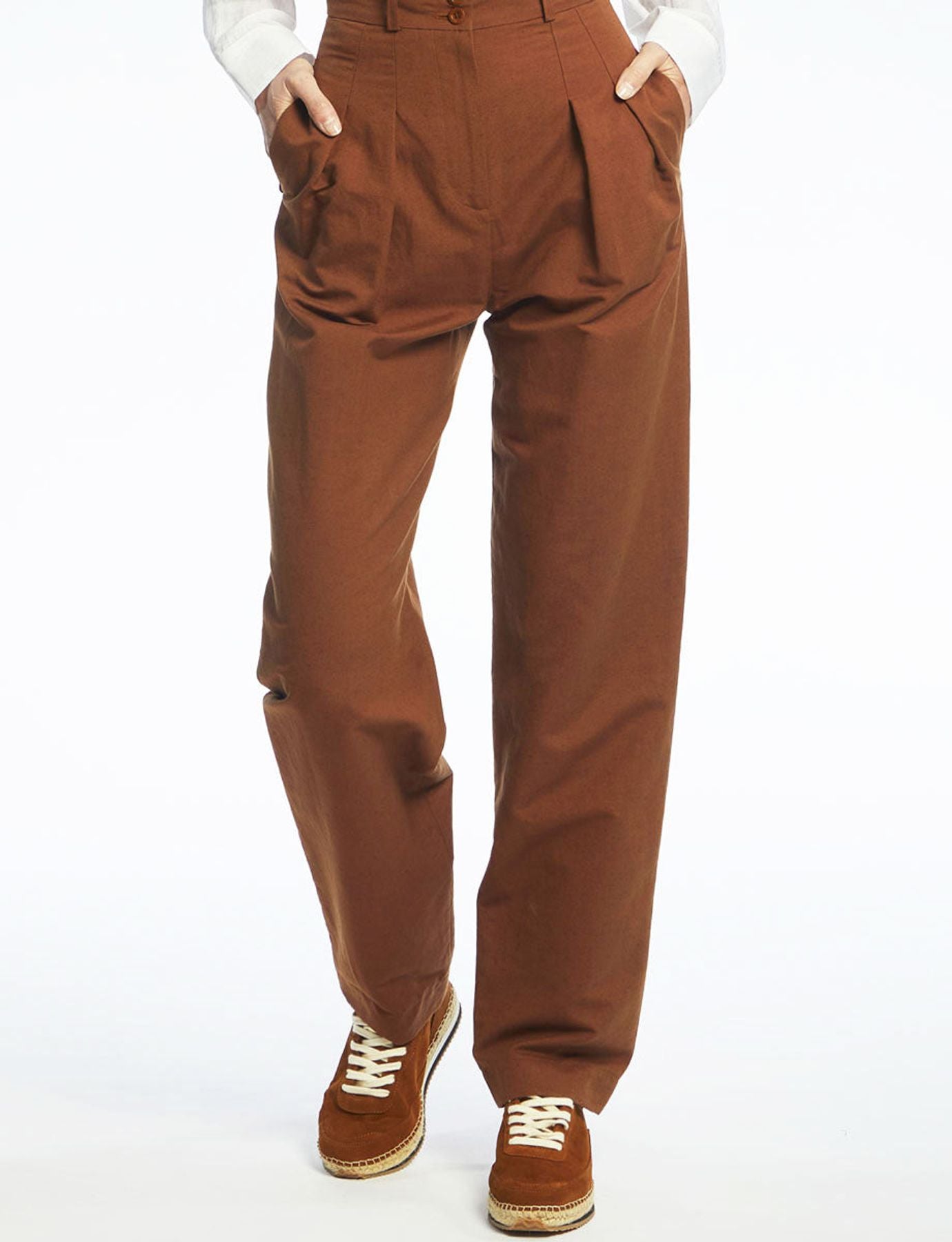 Pantalones marrones Atalia