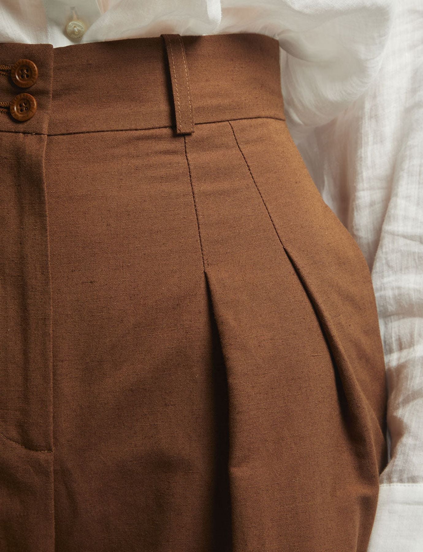 Pantalones marrones Atalia