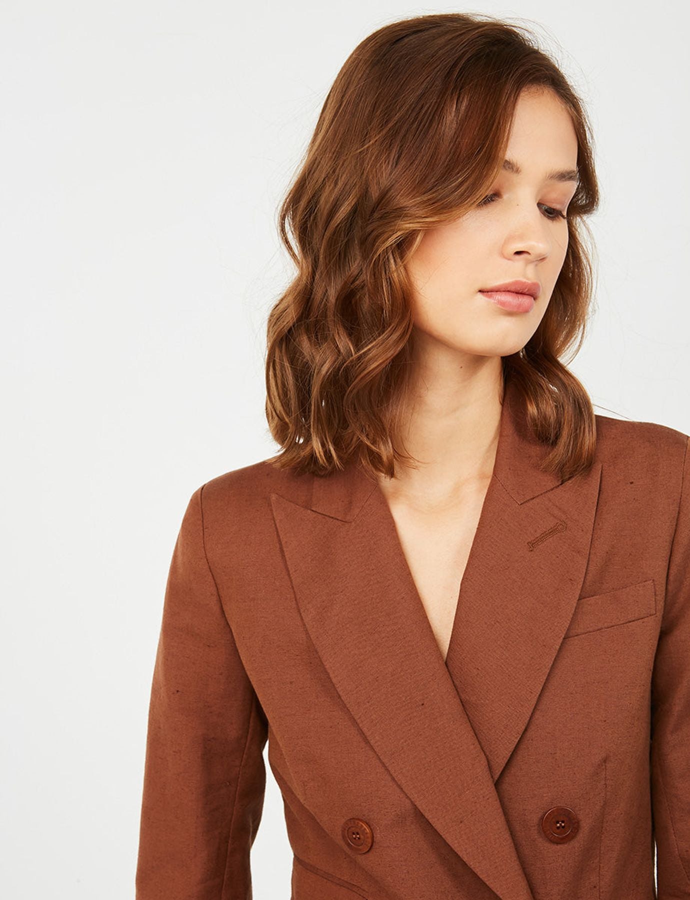 Maurice brown jacket