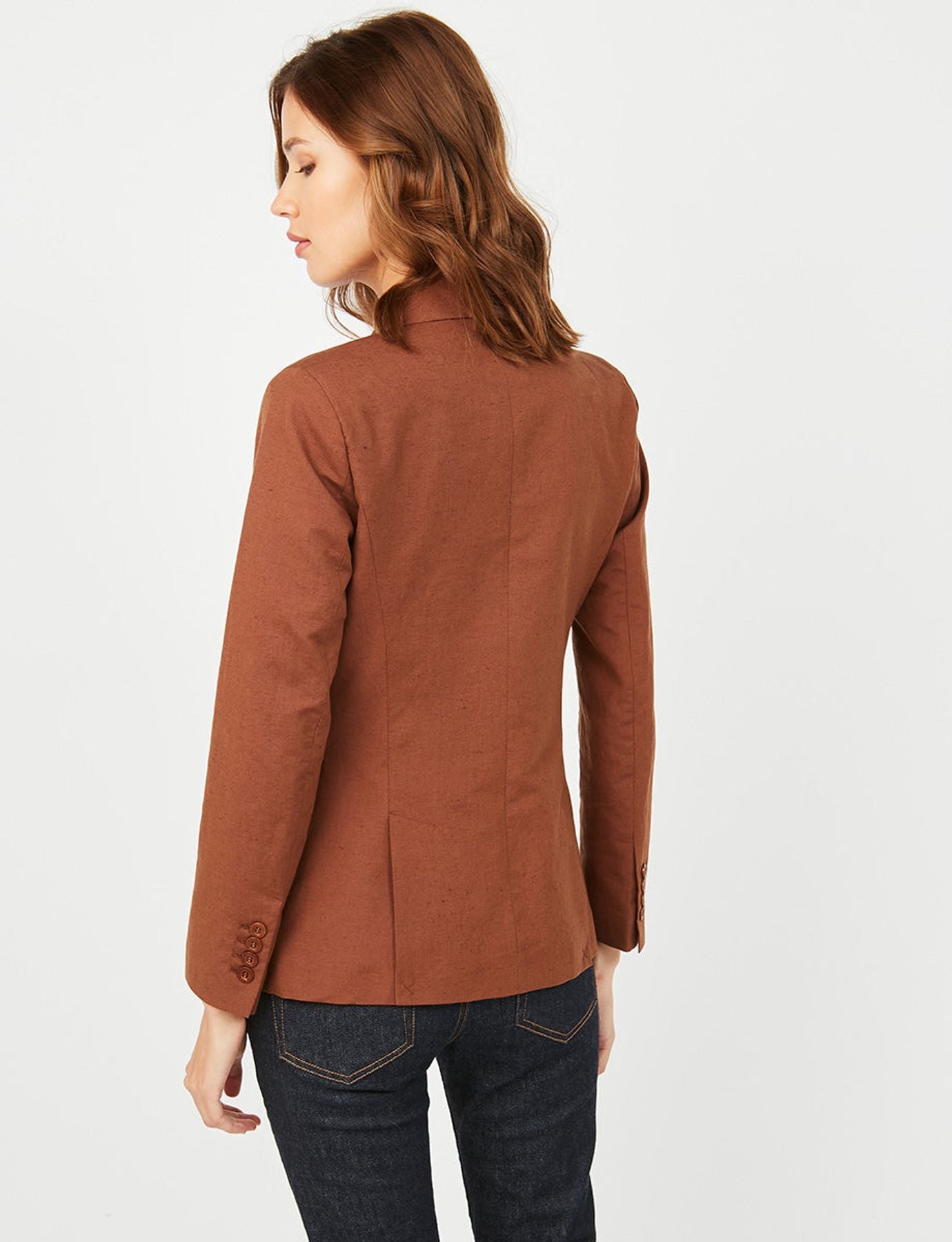 Maurice brown jacket