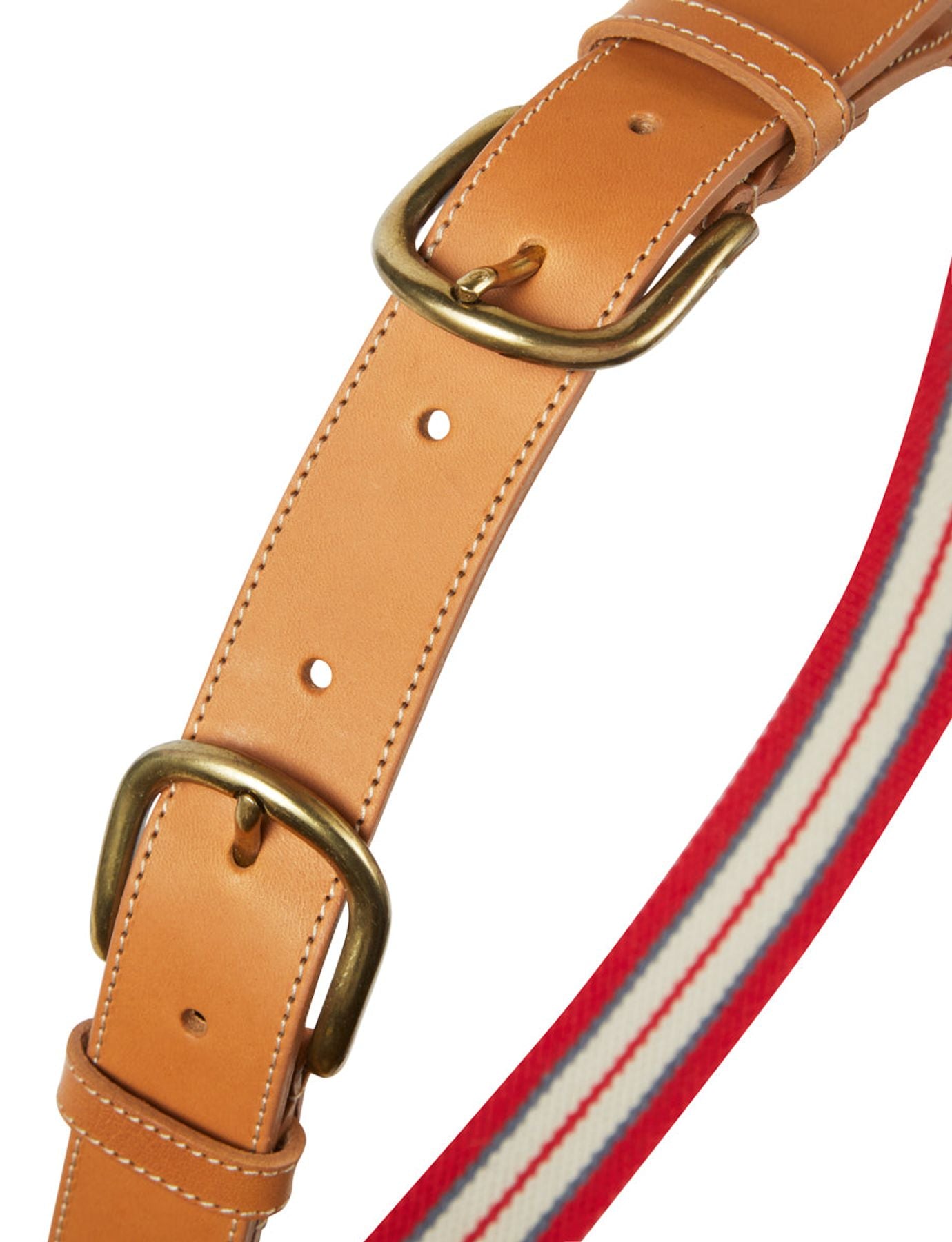 Red and white Adeline belt
