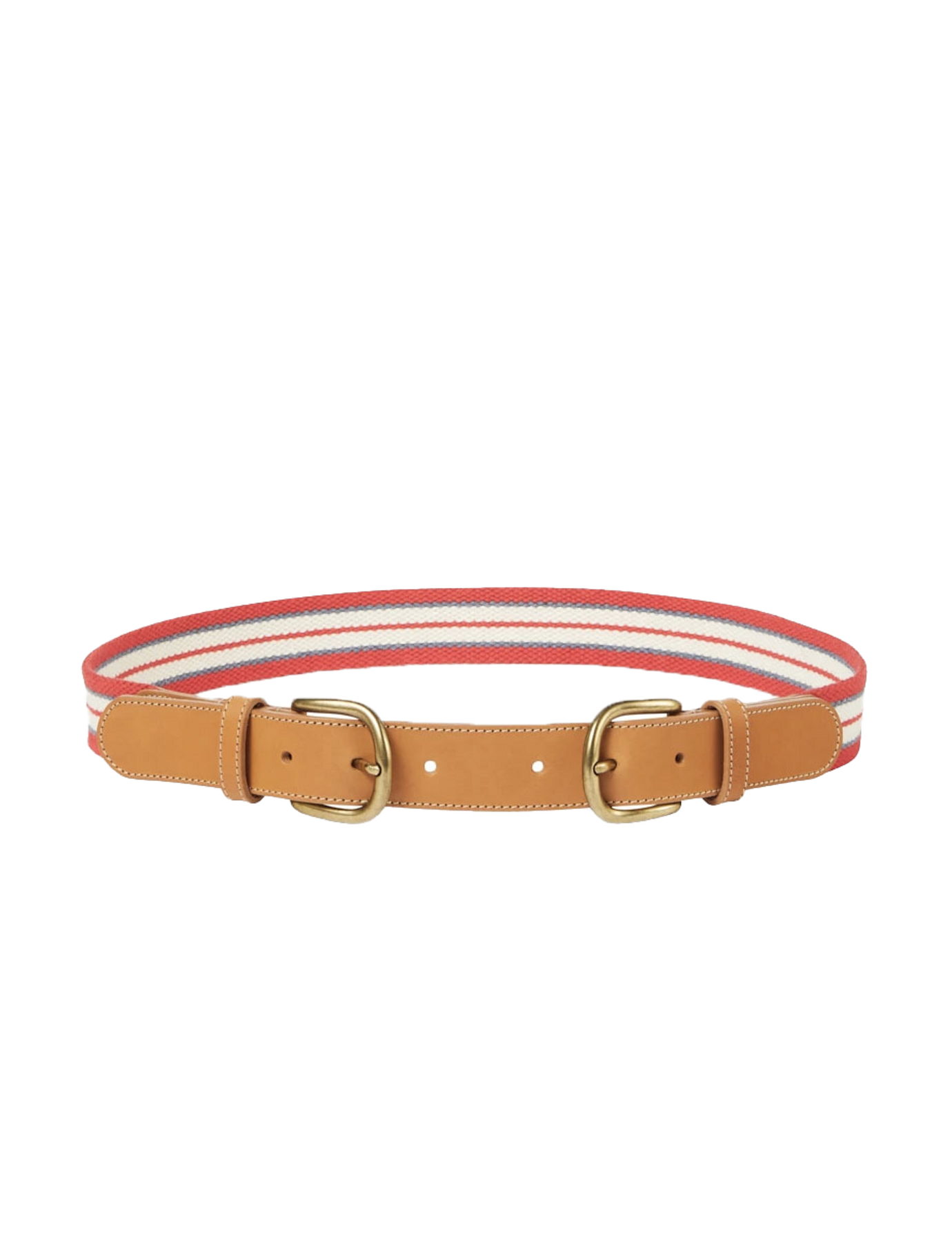 Red and white Adeline belt