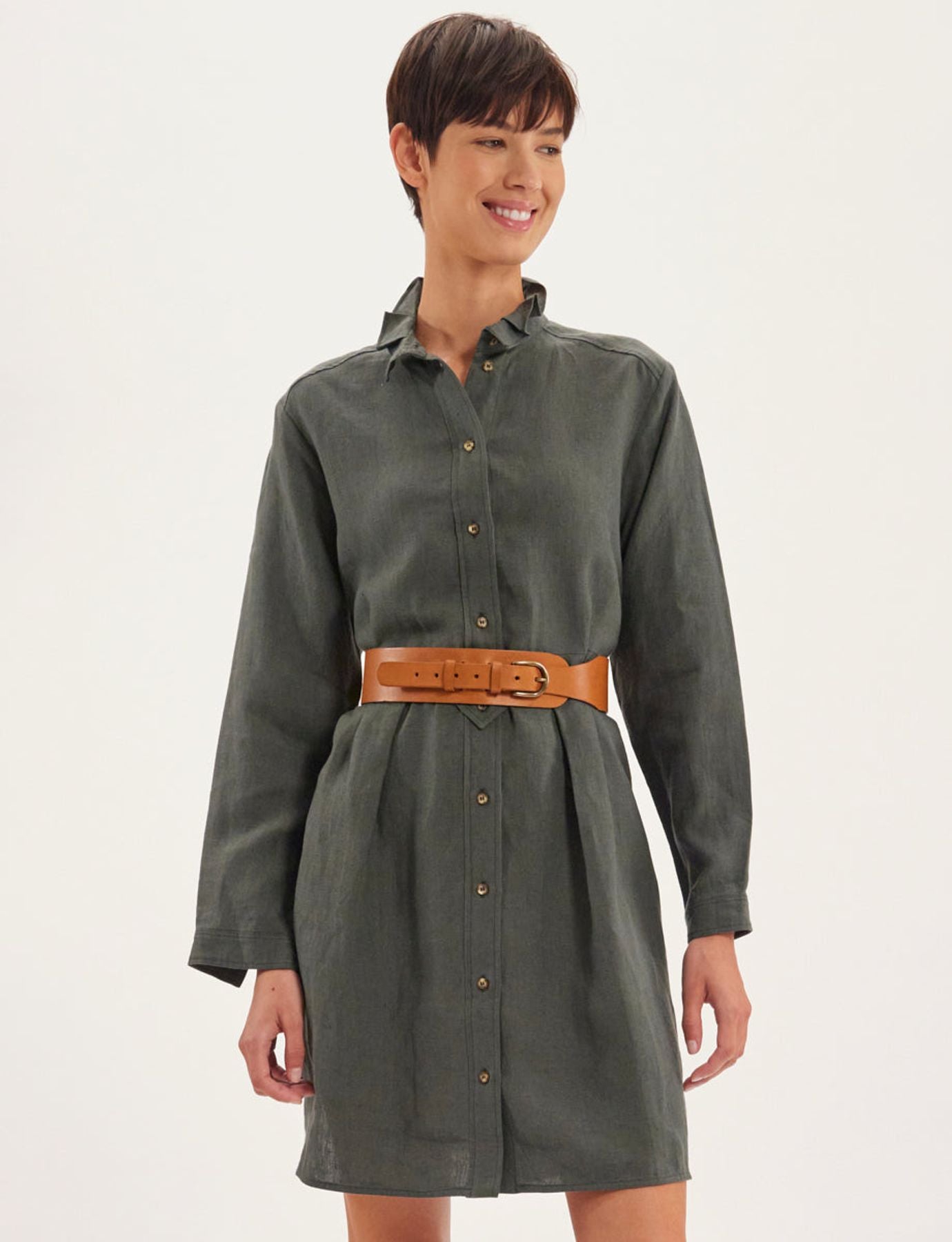 Paulette camel belt already online