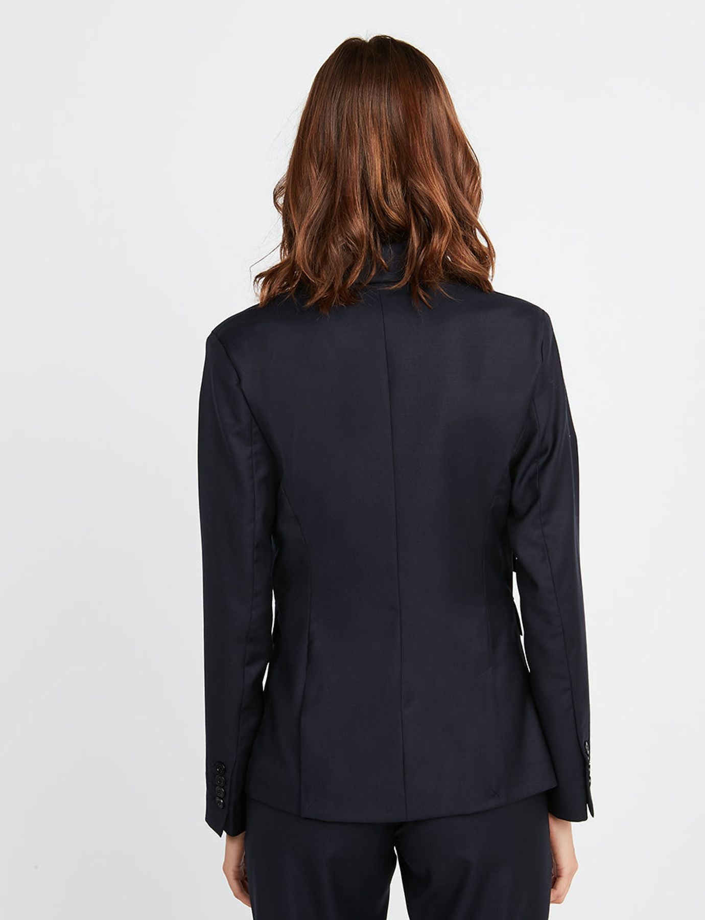Maurice wool jacket navy blue