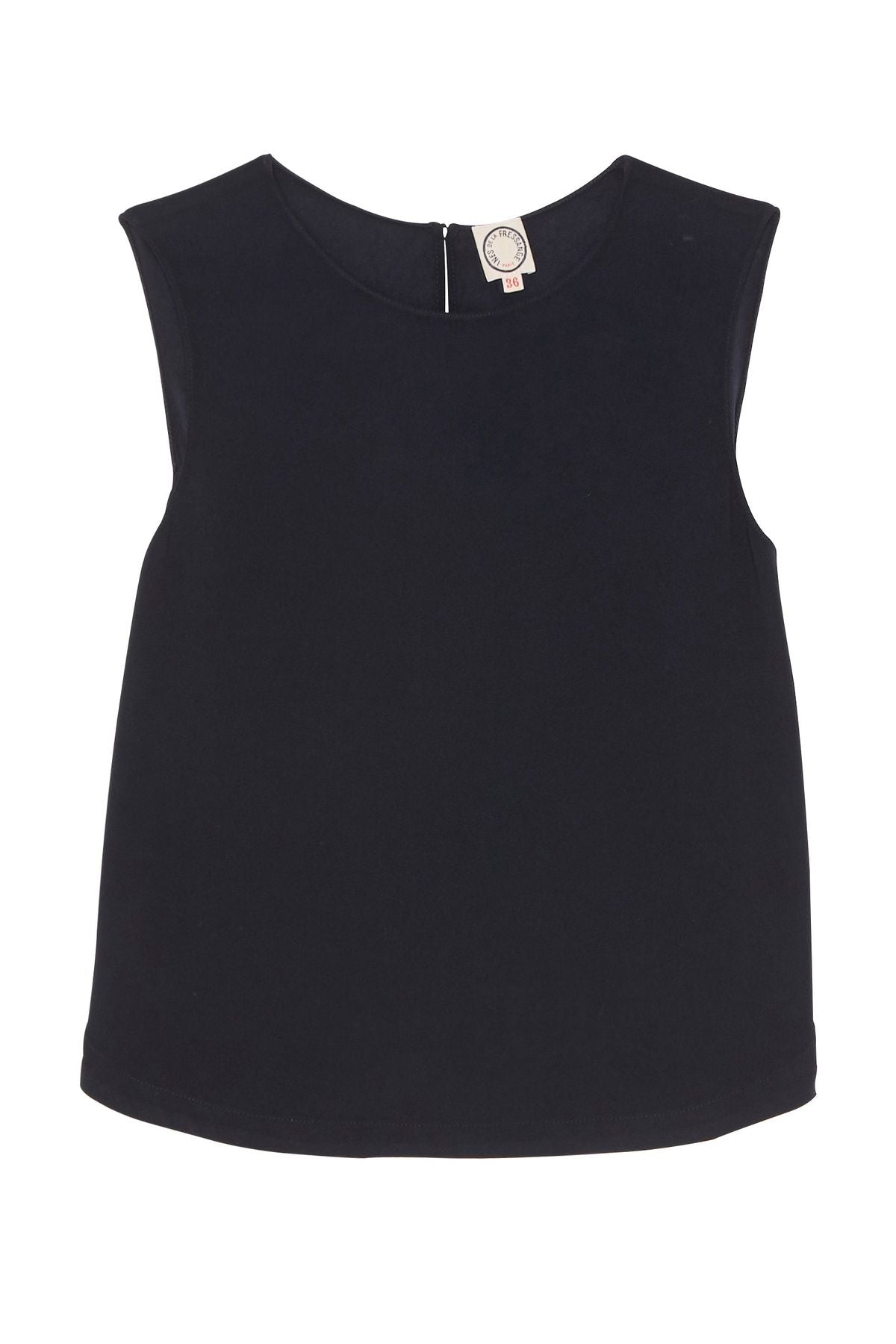 Albert navy blue blouse
