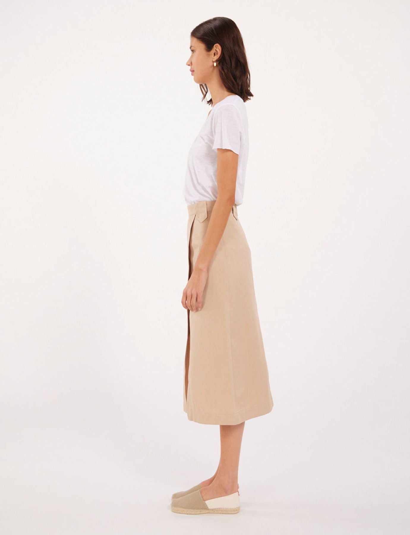 Falda Yvette beige