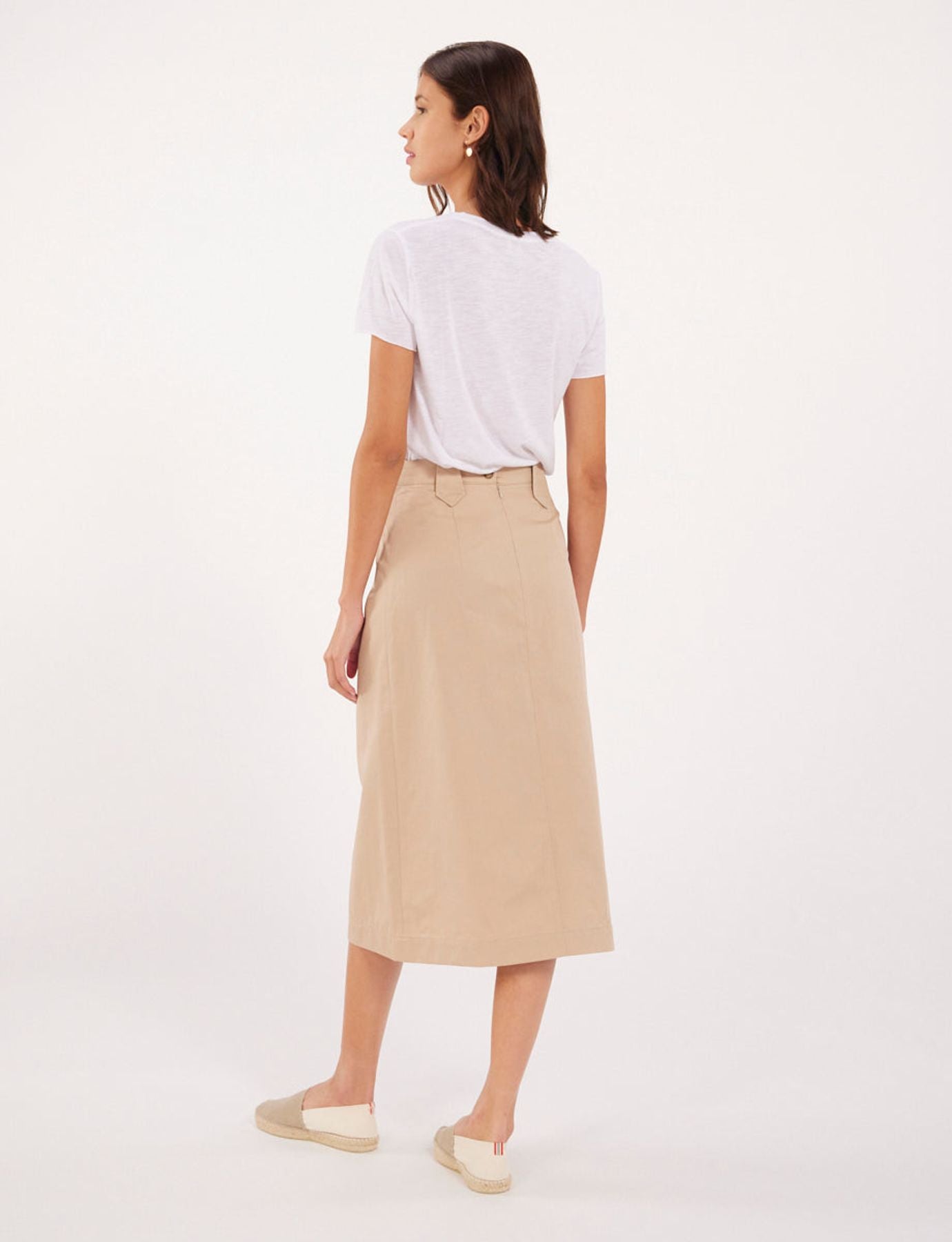 Falda Yvette beige