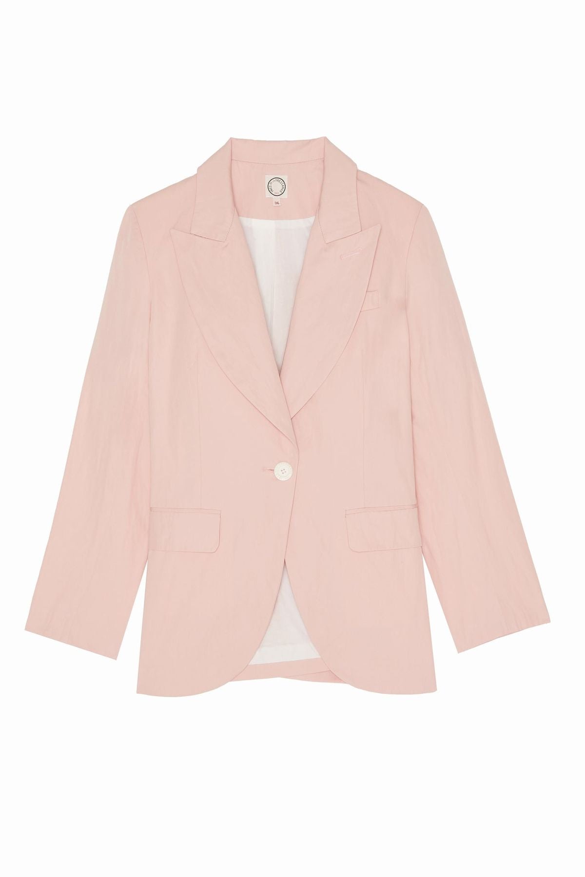 Chaqueta rosa pálido Gaelle