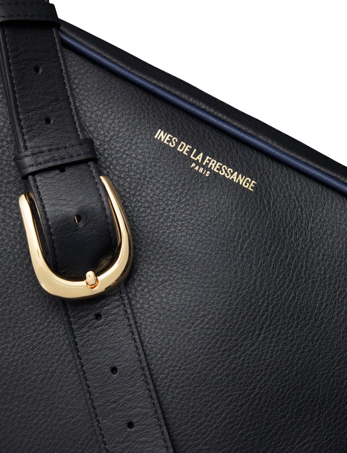 Marcia bolso grande de cuero negro
