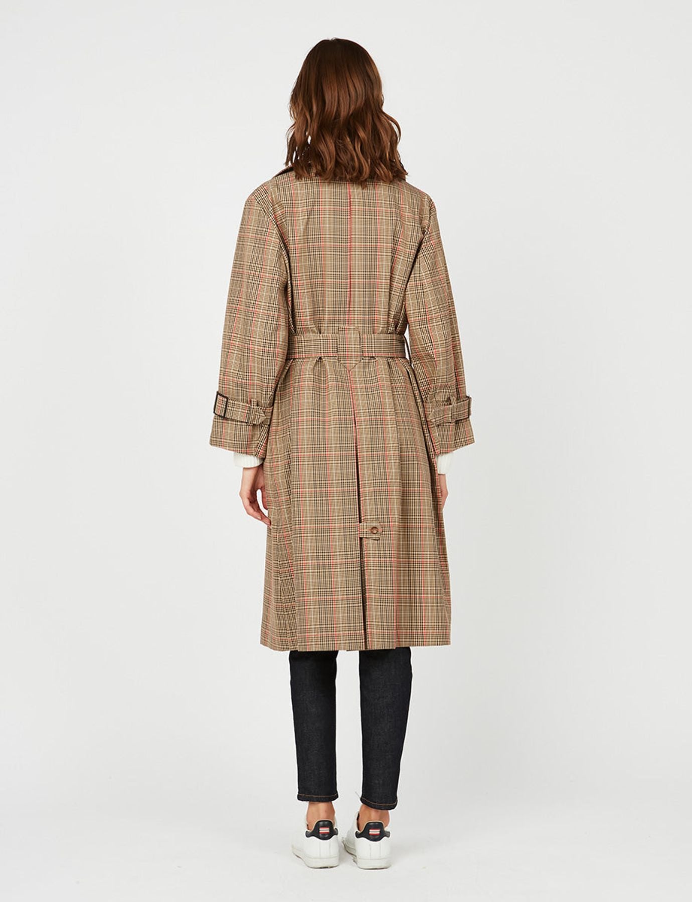 Gabardina Blake Príncipe de Gales beige