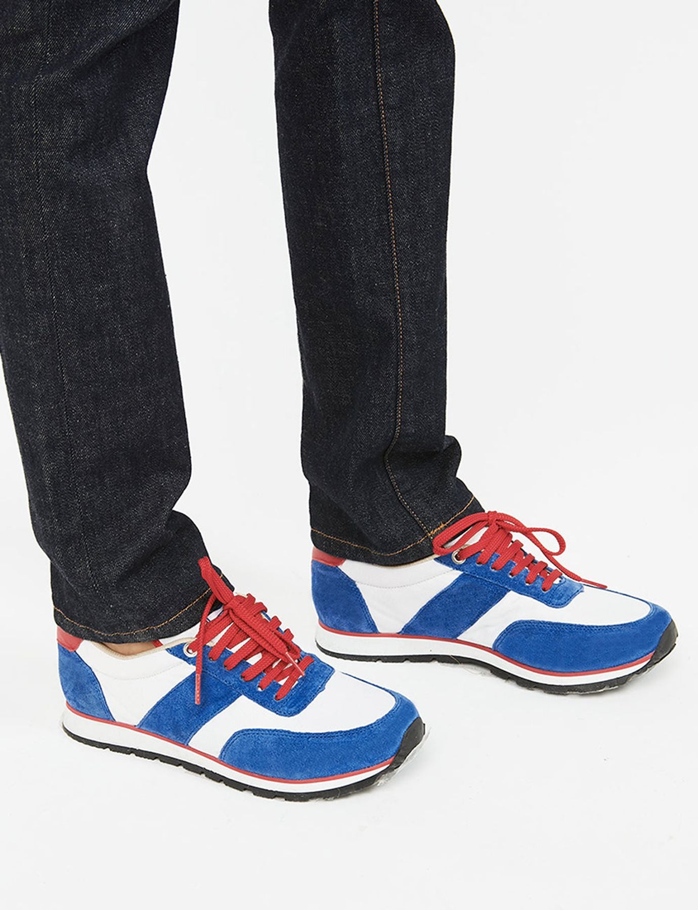 UZS x Ines Unisex blue trainers