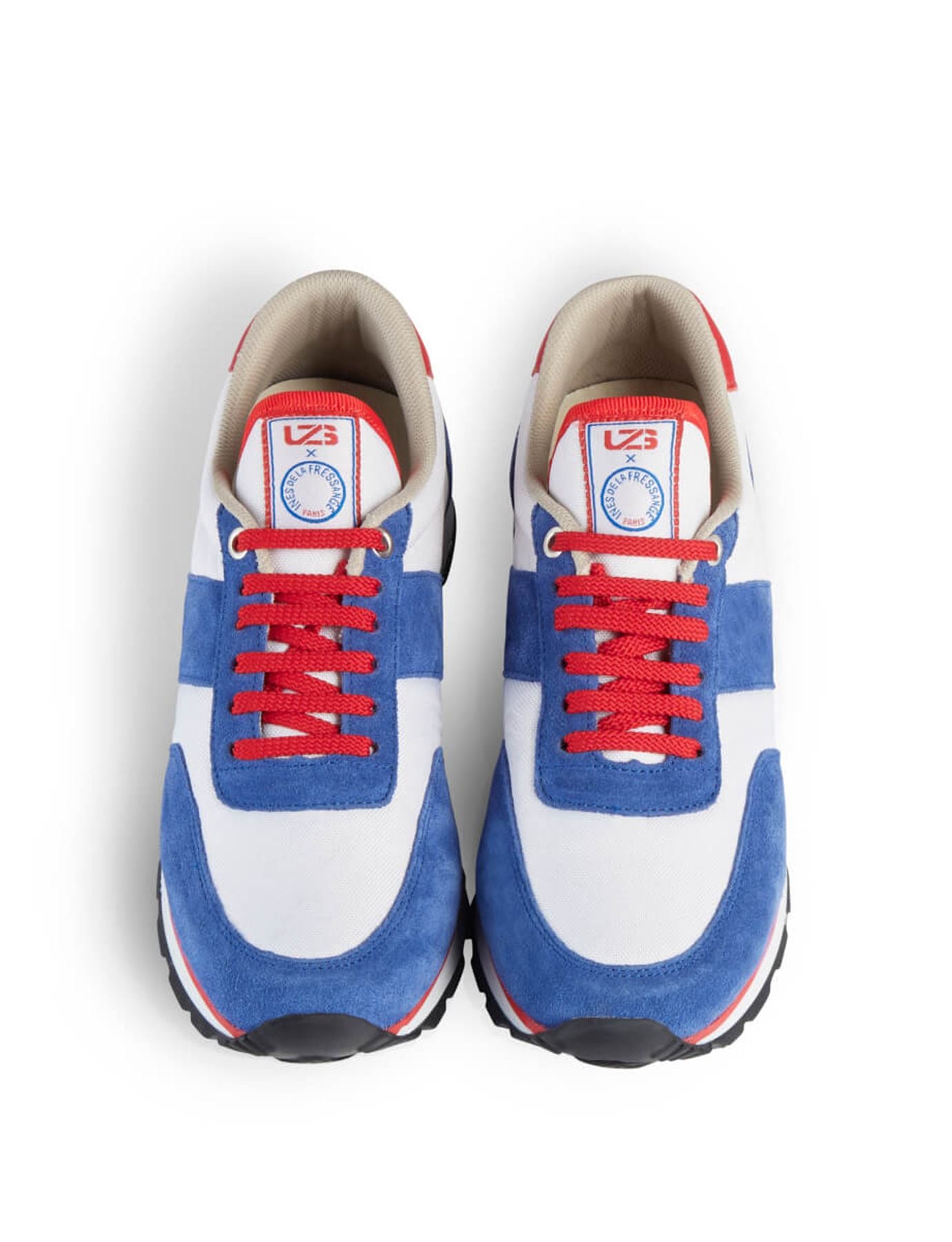UZS x Ines Unisex blue trainers