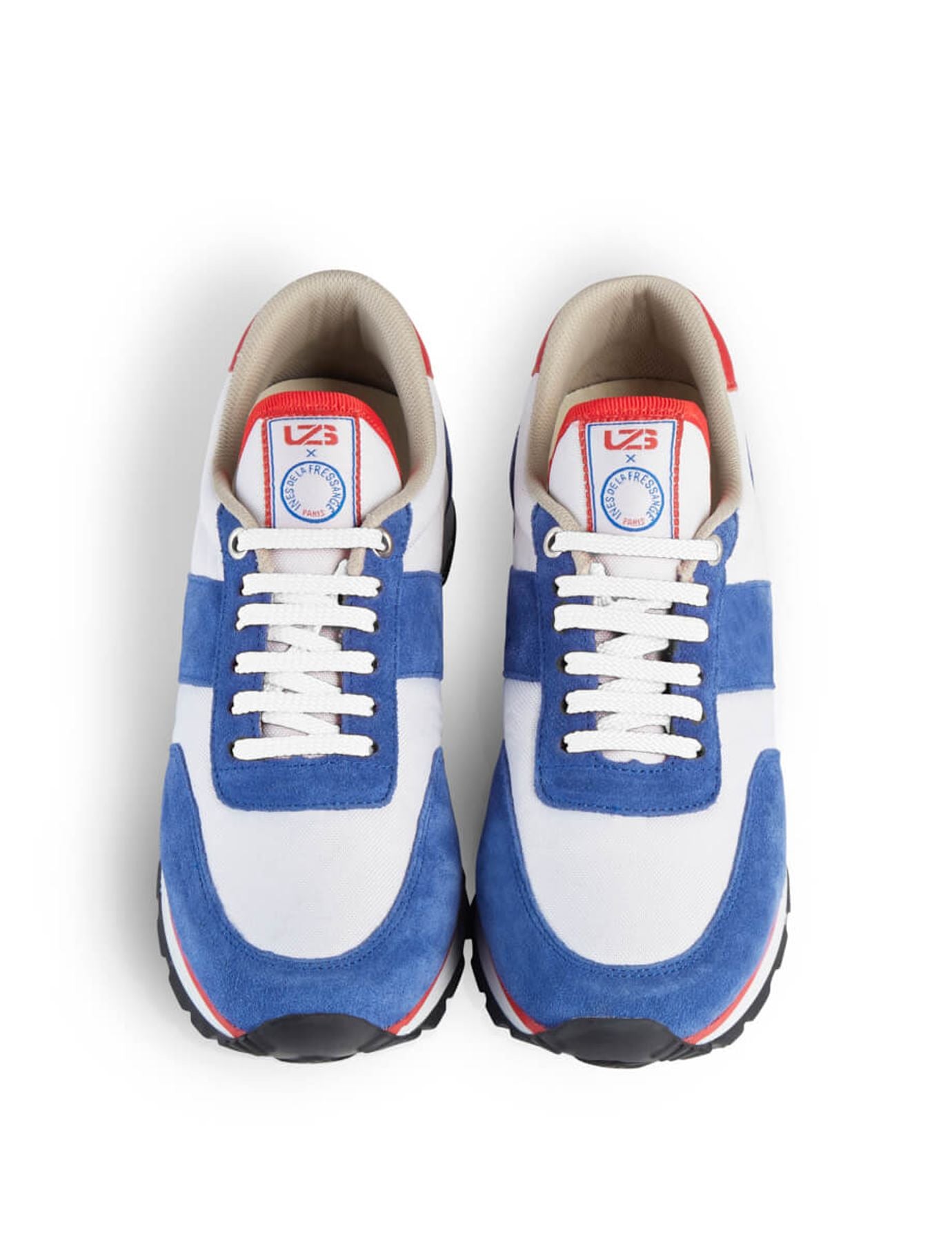 UZS x Ines Unisex blue trainers