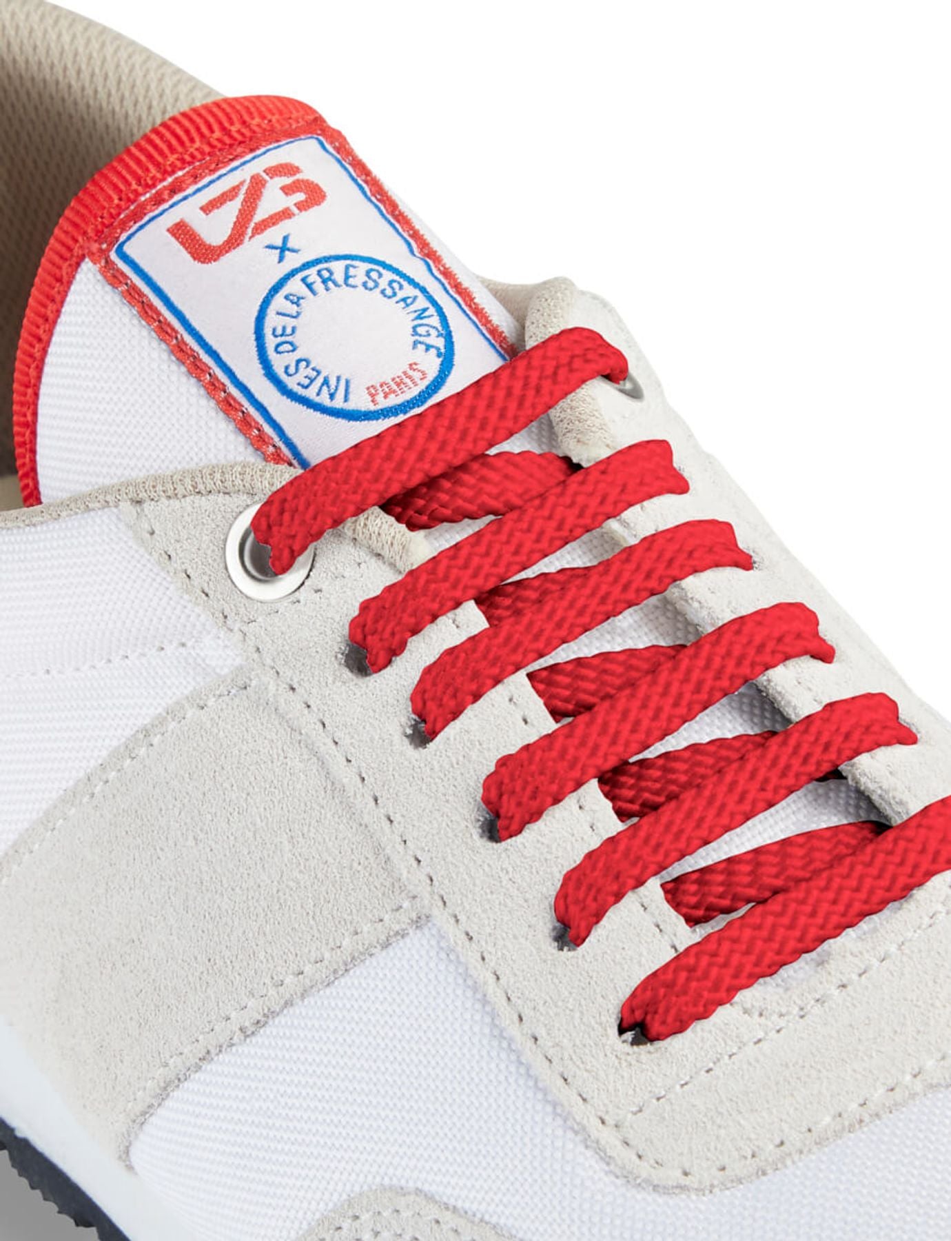 Unisex ecru UZS x Ines trainers