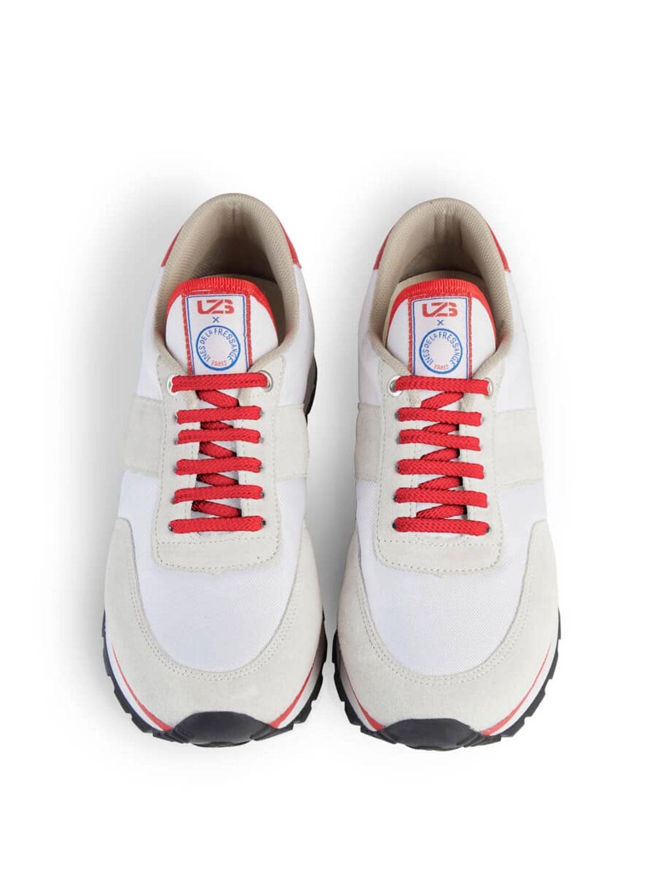 Unisex ecru UZS x Ines trainers