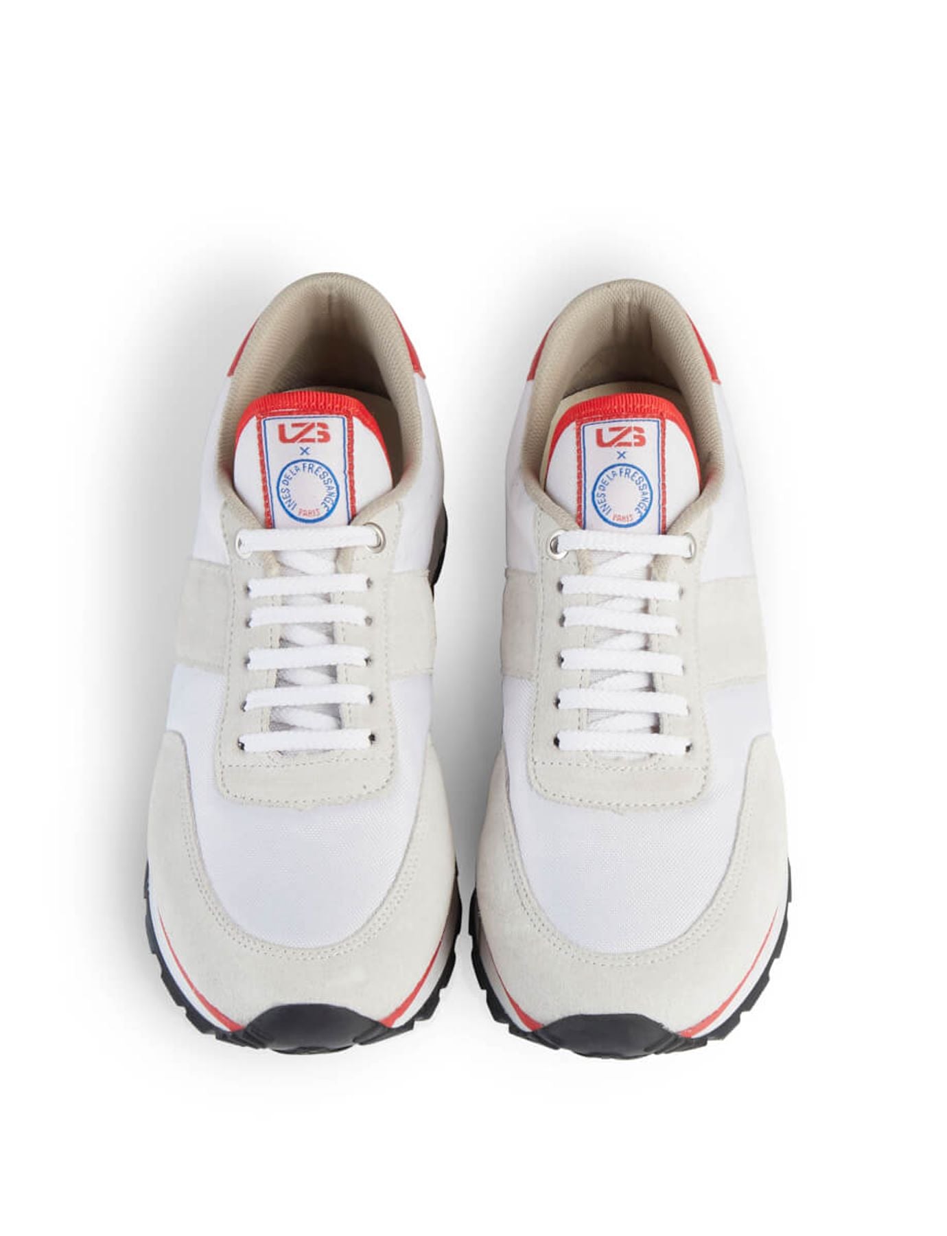 Unisex ecru UZS x Ines trainers