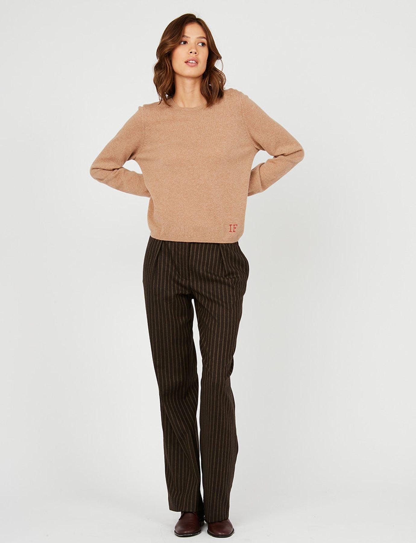 Angelina camel jersey