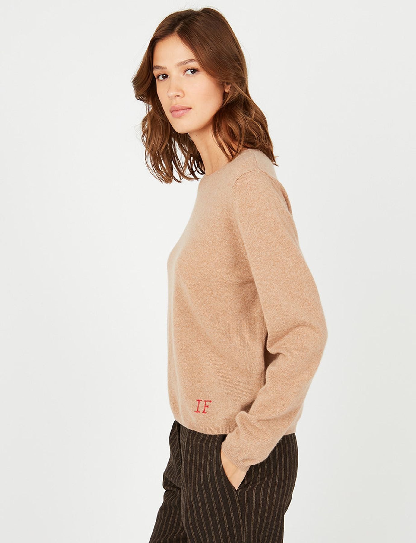 Angelina camel jersey