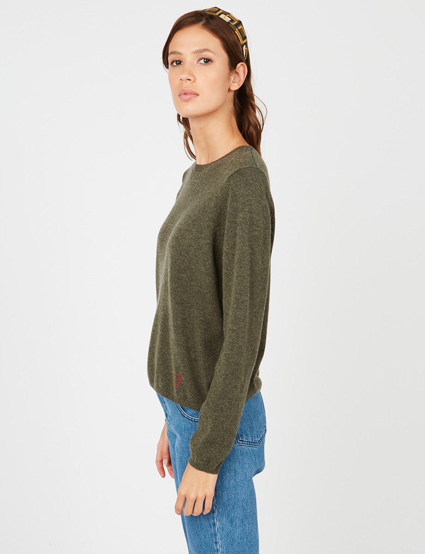 Angelina caqui Jersey