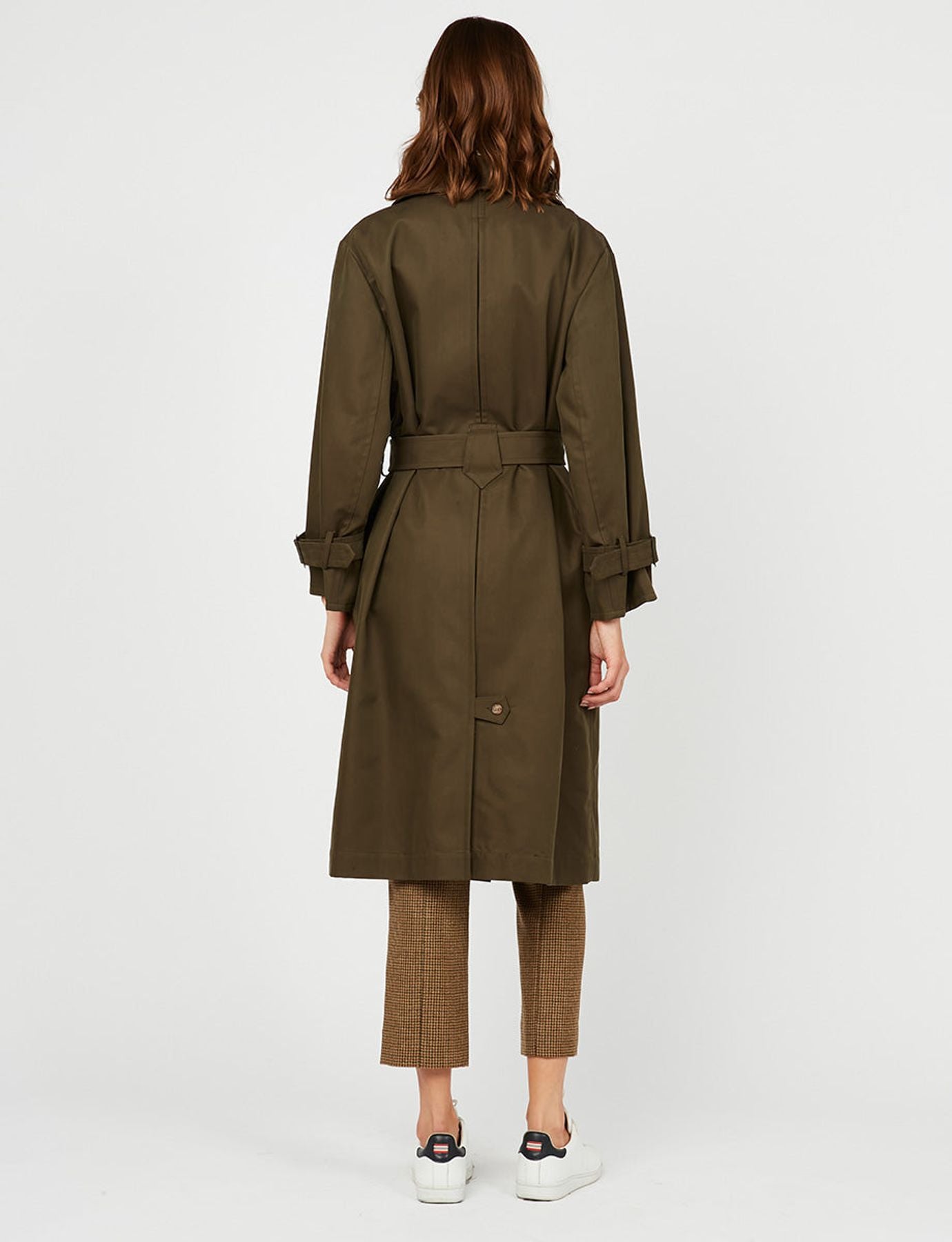 Gabardina Blake caqui oscuro