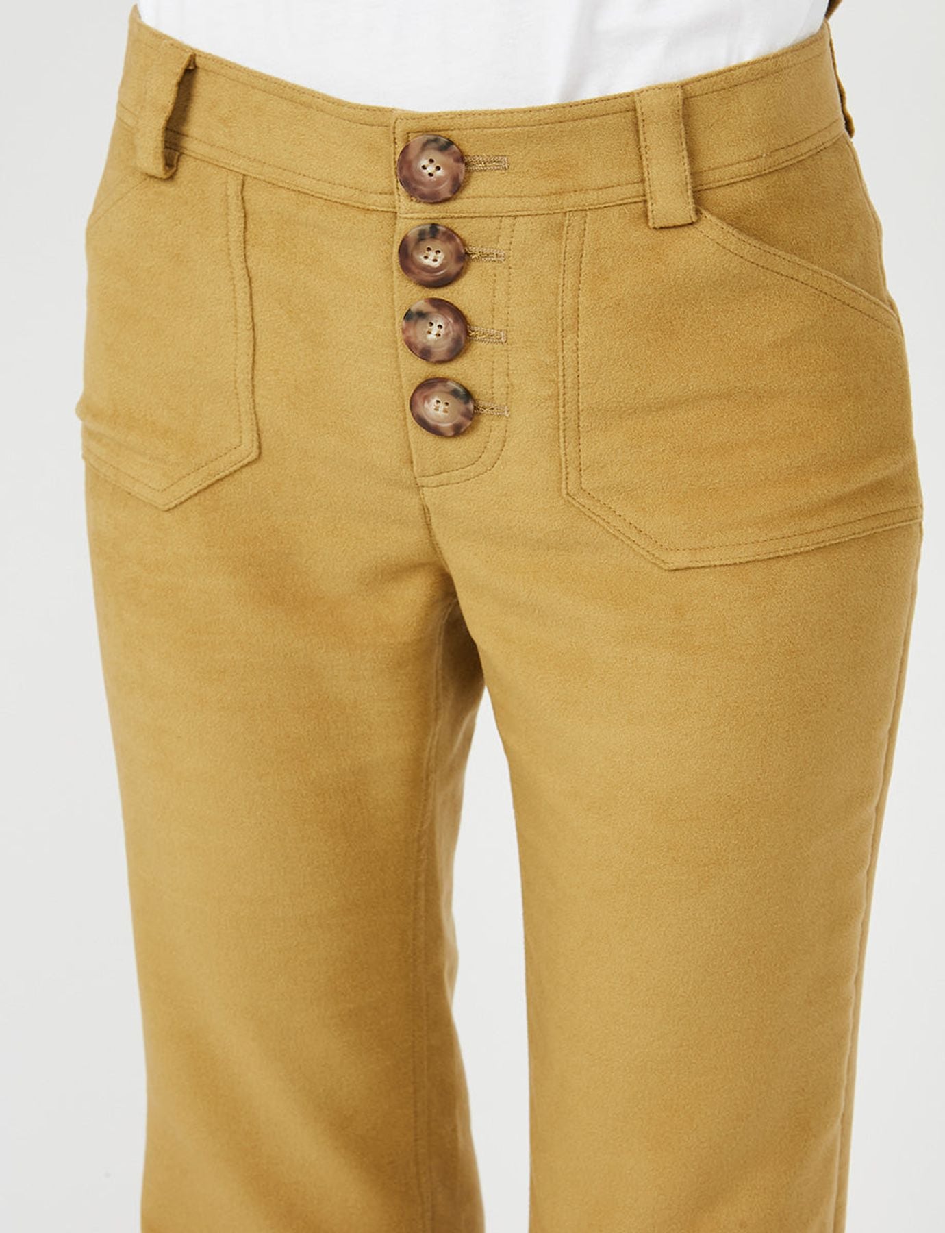 Pantalones caqui Charlotte