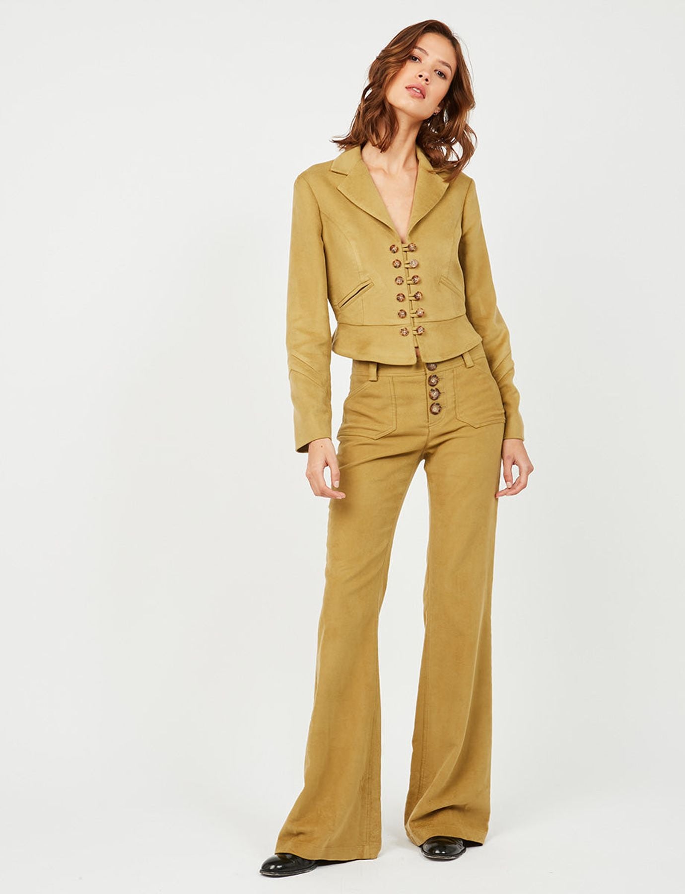 Pantalones caqui Charlotte