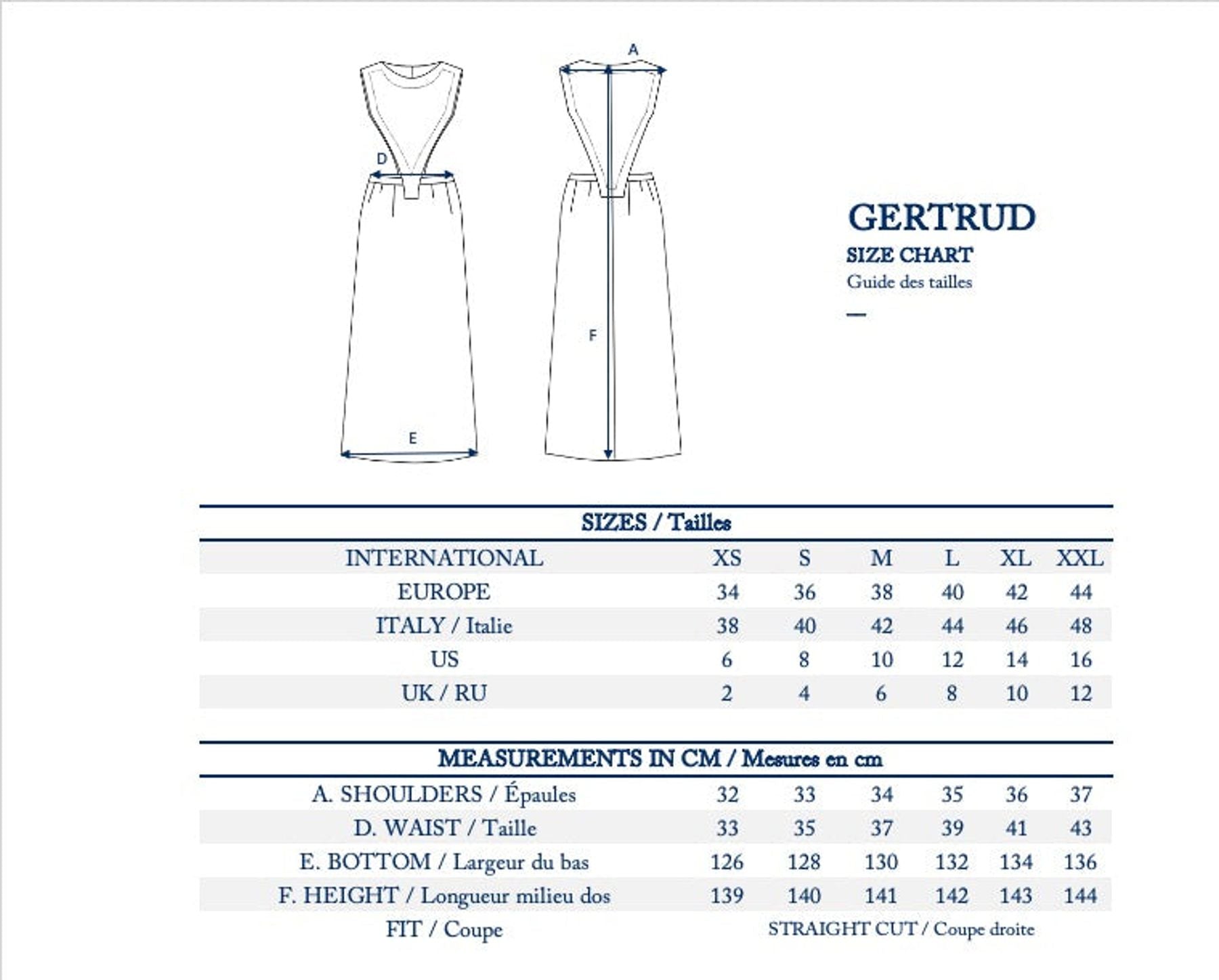 Vestido Gertrud negro