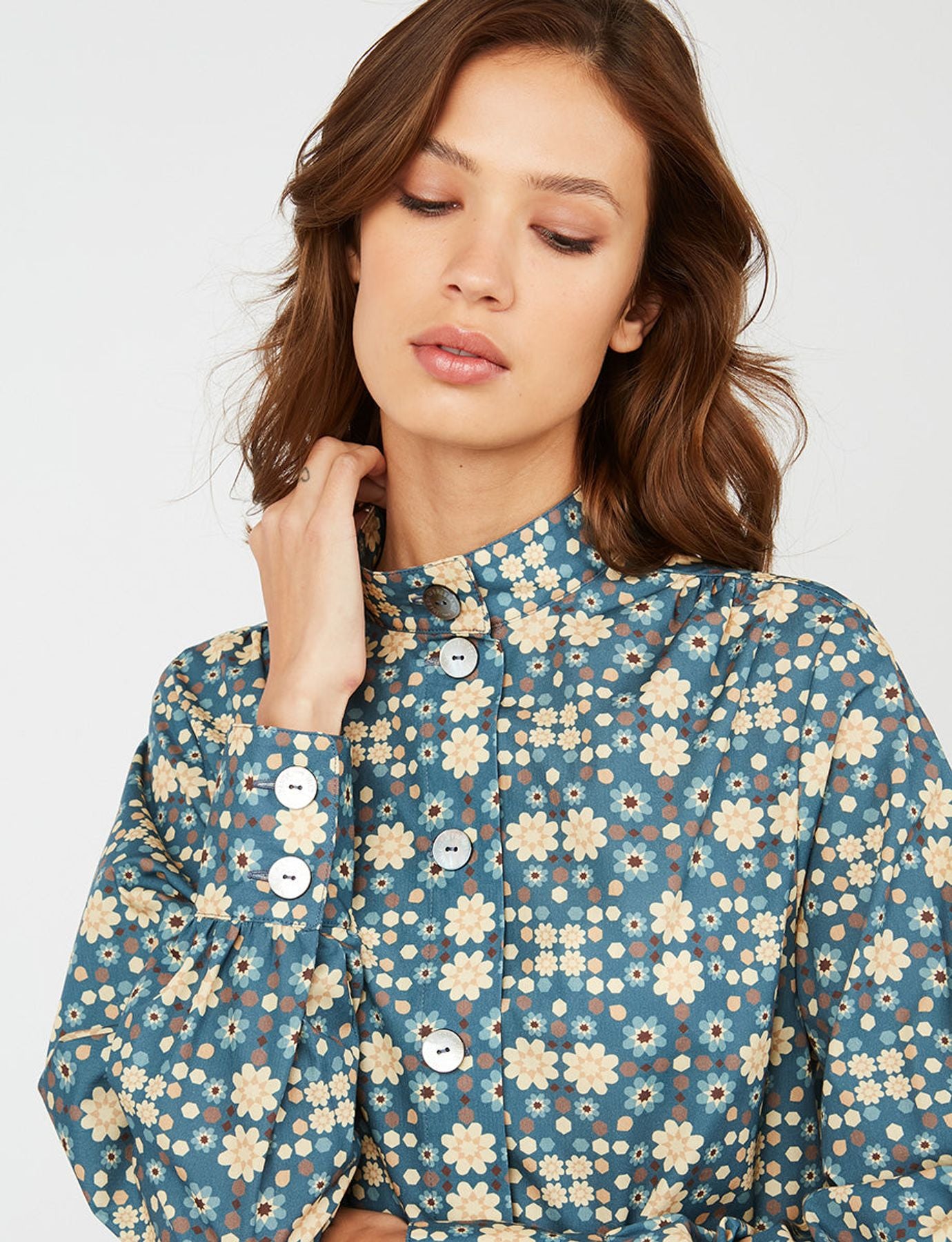 Camisa azul Marie Sophie