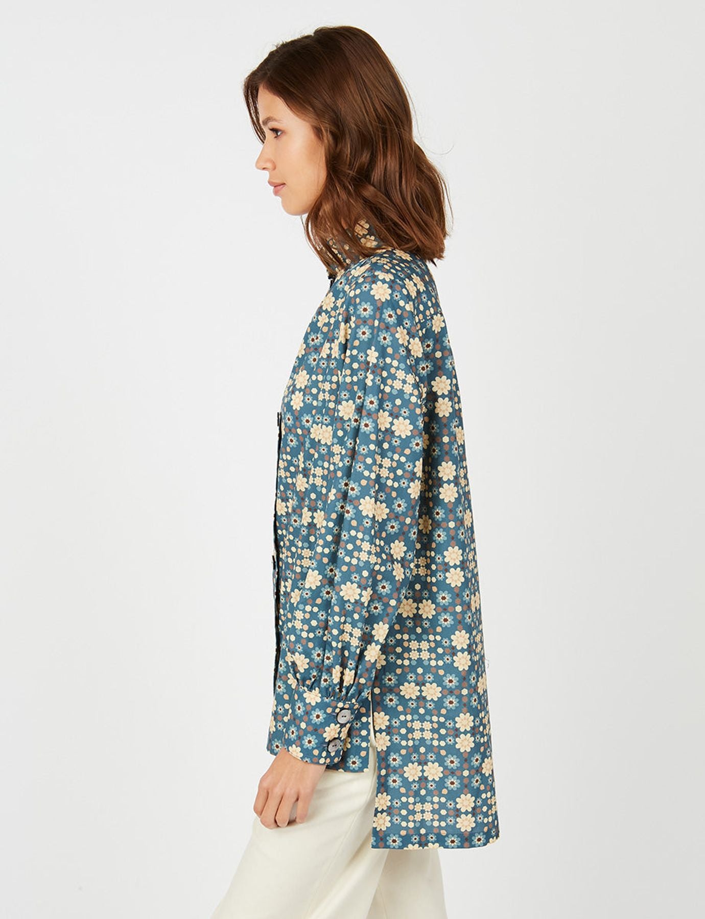 Camisa azul Marie Sophie
