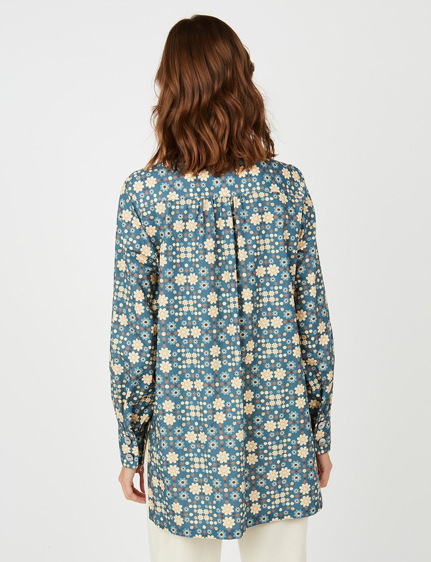 Camisa azul Marie Sophie